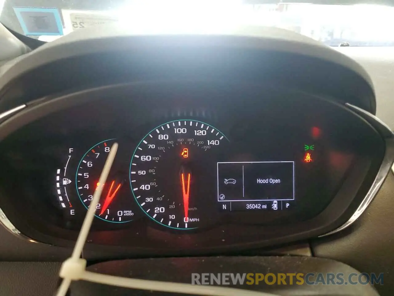 9 fotografías del automóvil dañado KL7CJNSB8LB043741 CHEVROLET TRAX 2020