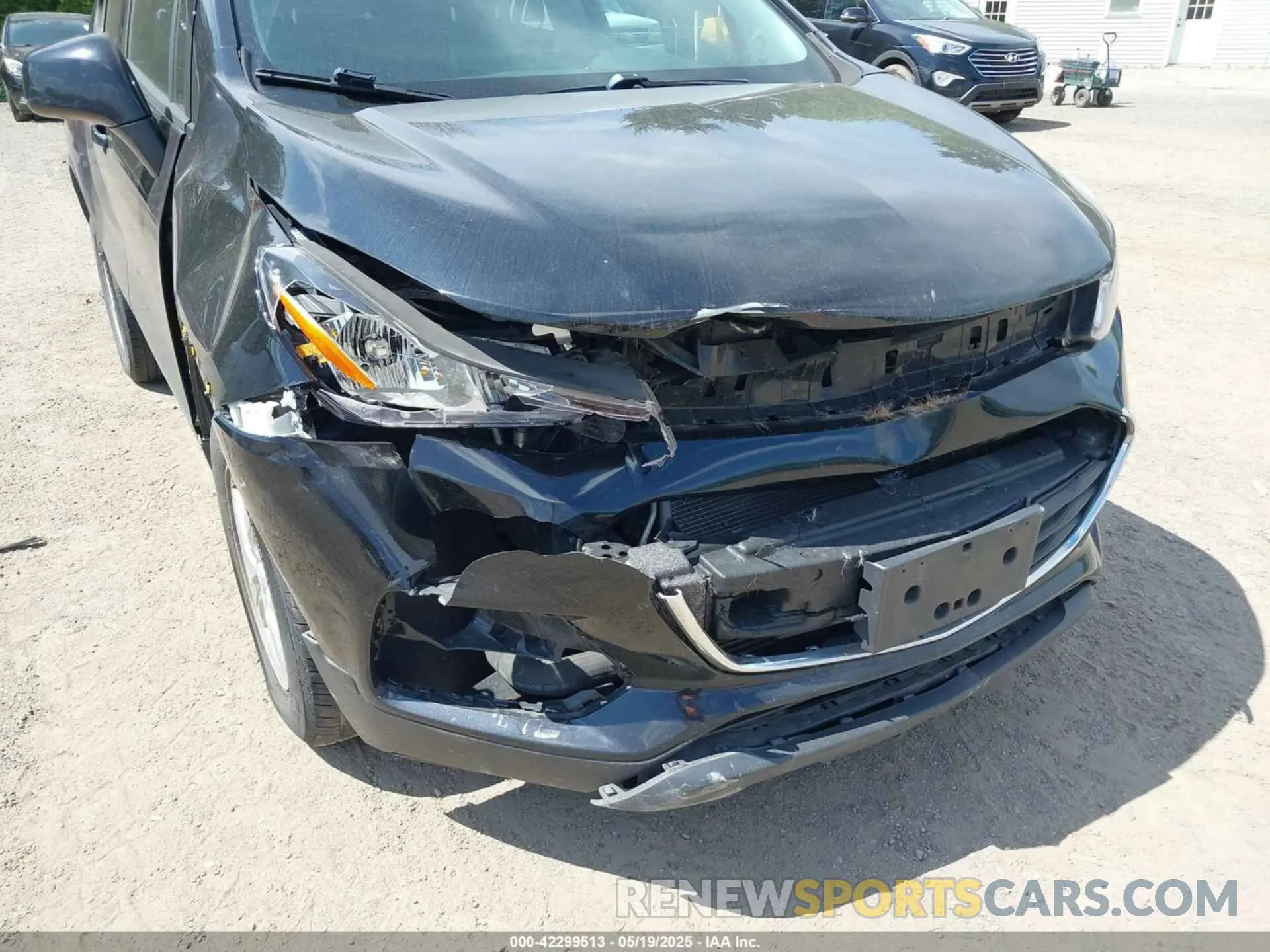 6 fotografías del automóvil dañado KL7CJNSBXLB031638 CHEVROLET TRAX 2020