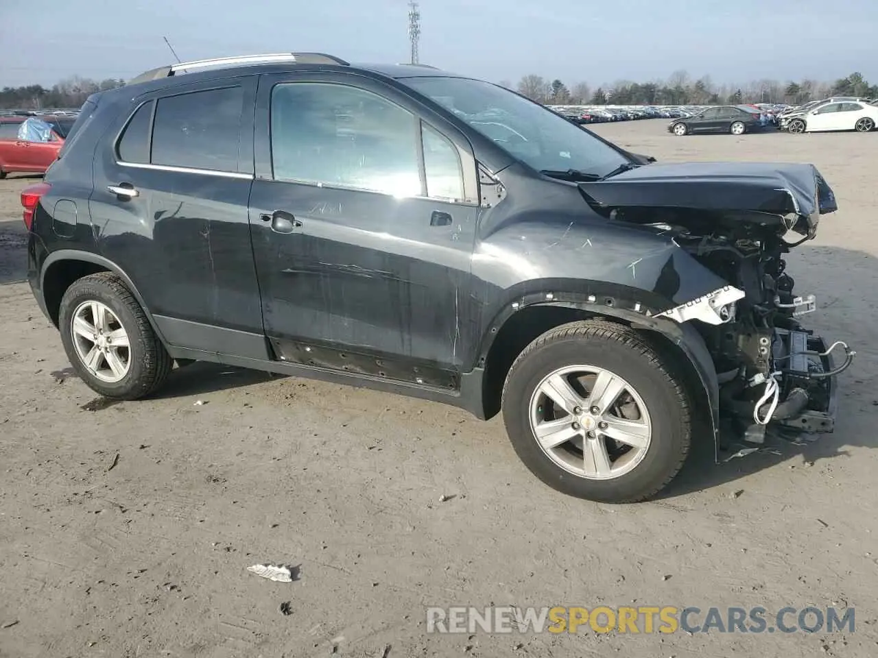 4 fotografías del automóvil dañado KL7CJPSB3LB033999 CHEVROLET TRAX 2020
