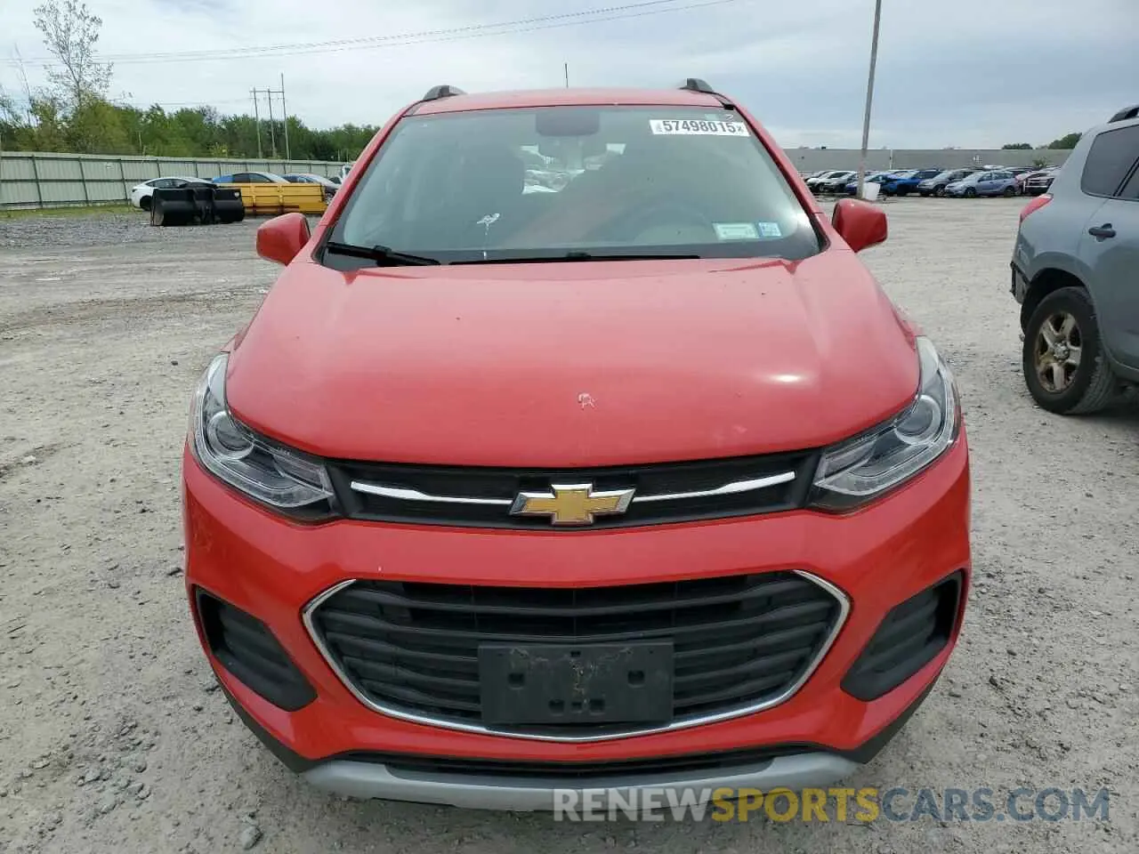 5 fotografías del automóvil dañado KL7CJPSB3LB330755 CHEVROLET TRAX 2020