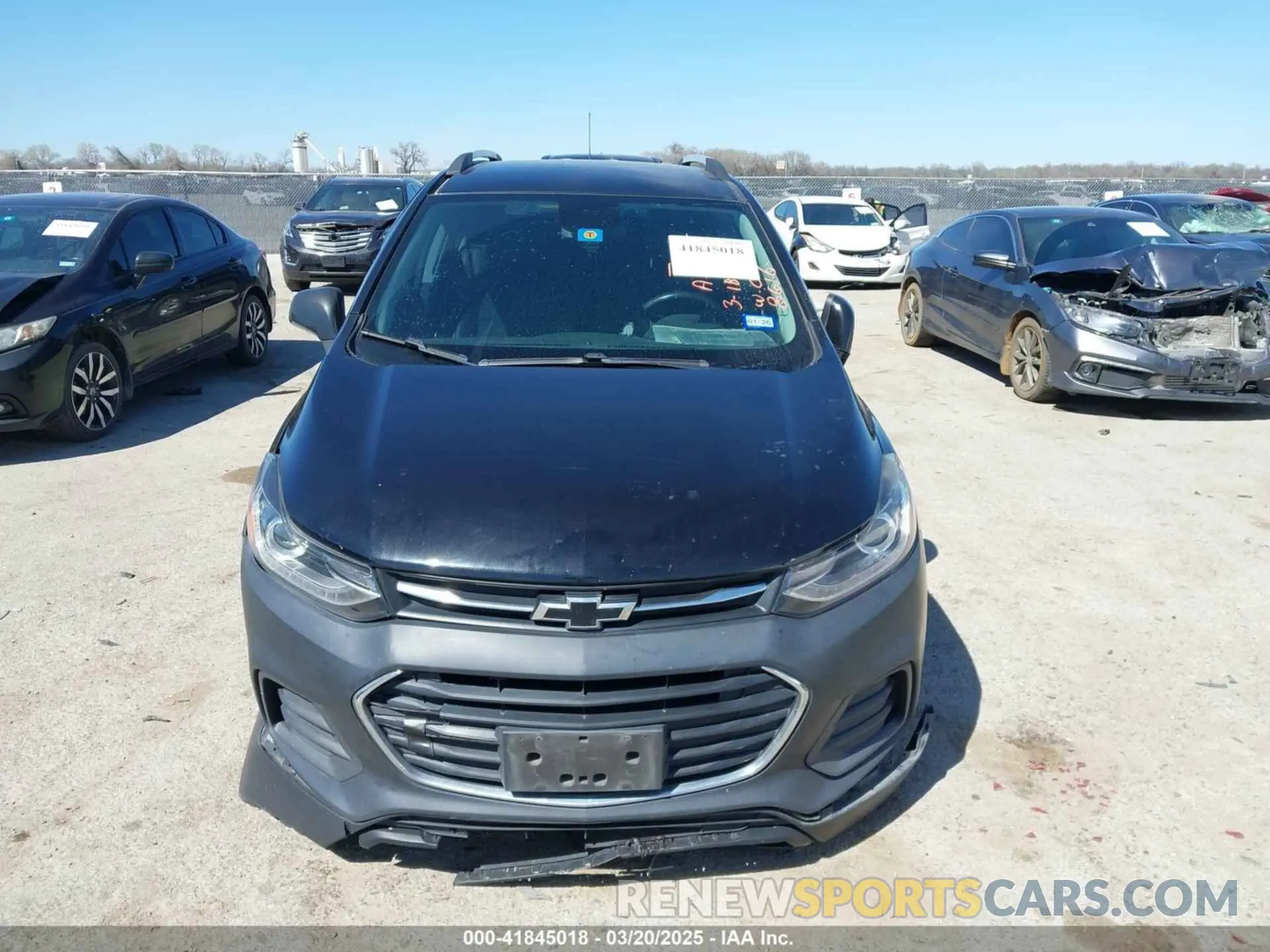 12 fotografías del automóvil dañado KL7CJPSB8LB038616 CHEVROLET TRAX 2020