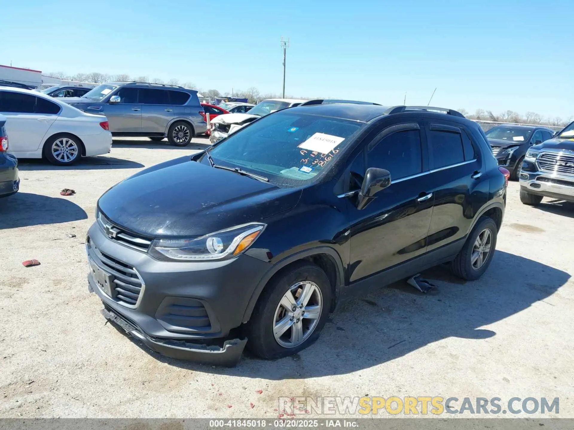 2 fotografías del automóvil dañado KL7CJPSB8LB038616 CHEVROLET TRAX 2020
