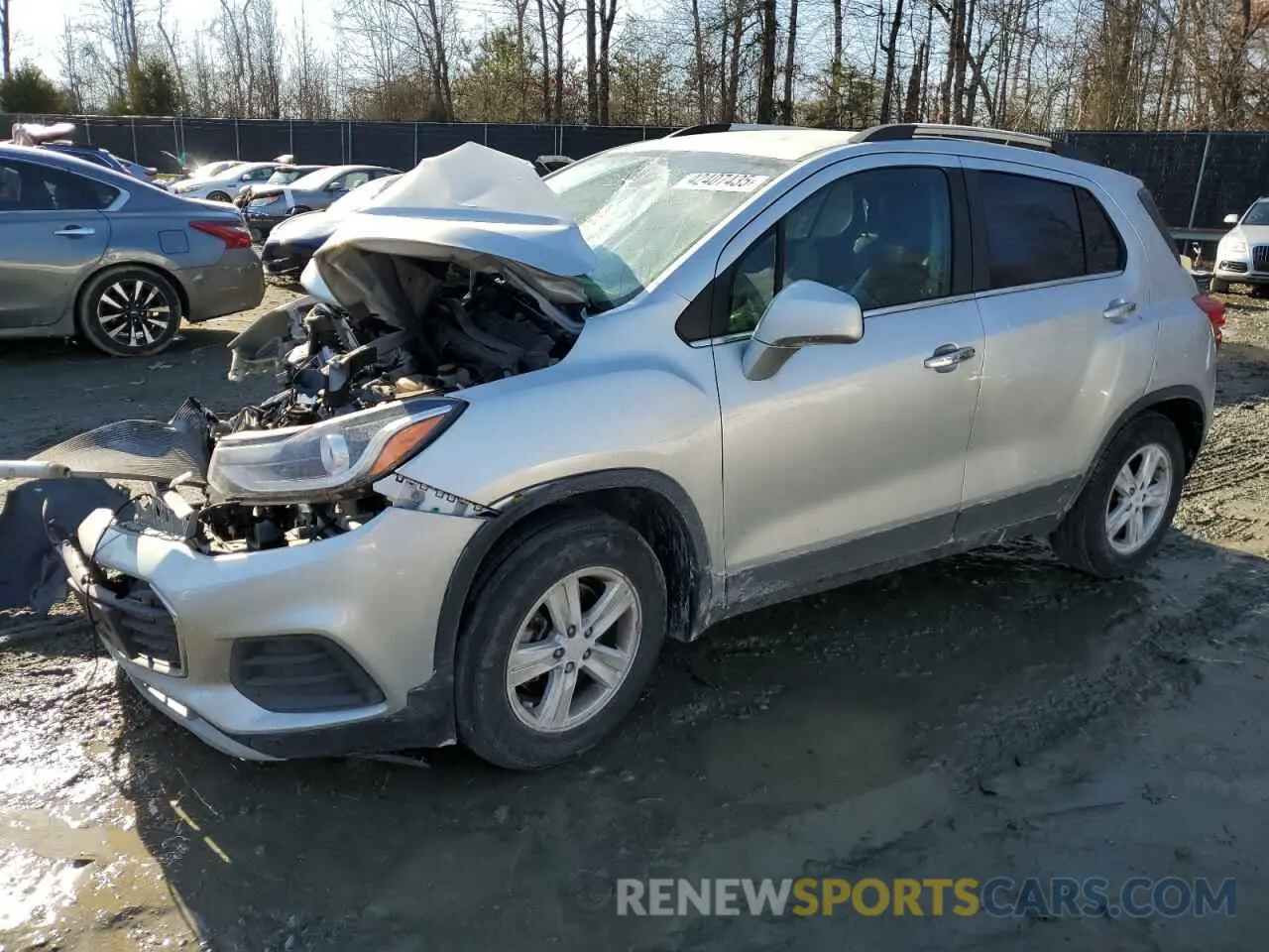 1 fotografías del automóvil dañado KL7CJPSB9LB020478 CHEVROLET TRAX 2020