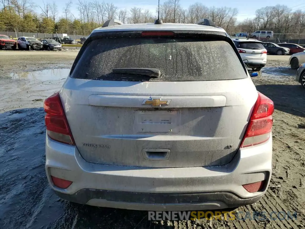 6 fotografías del automóvil dañado KL7CJPSB9LB020478 CHEVROLET TRAX 2020