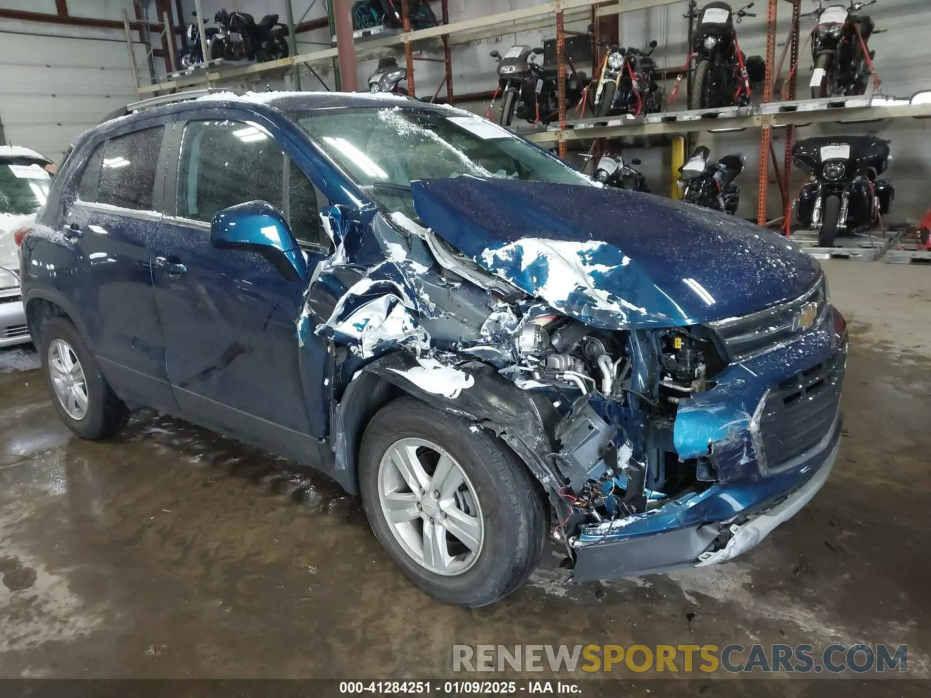 1 fotografías del automóvil dañado KL7CJPSB9LB330369 CHEVROLET TRAX 2020