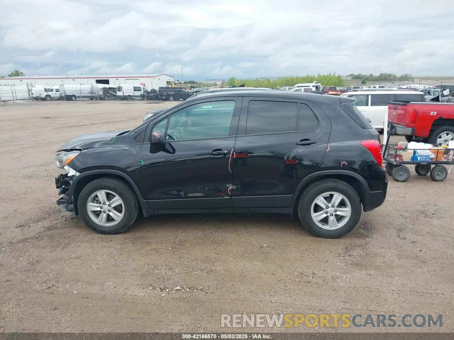 15 fotografías del automóvil dañado KL7CJKSB1MB309813 CHEVROLET TRAX 2021