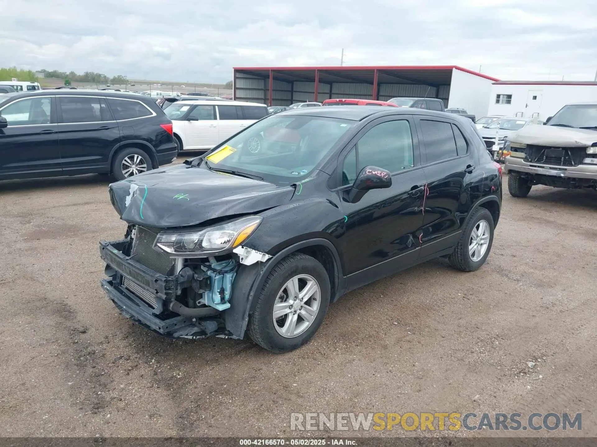 2 fotografías del automóvil dañado KL7CJKSB1MB309813 CHEVROLET TRAX 2021