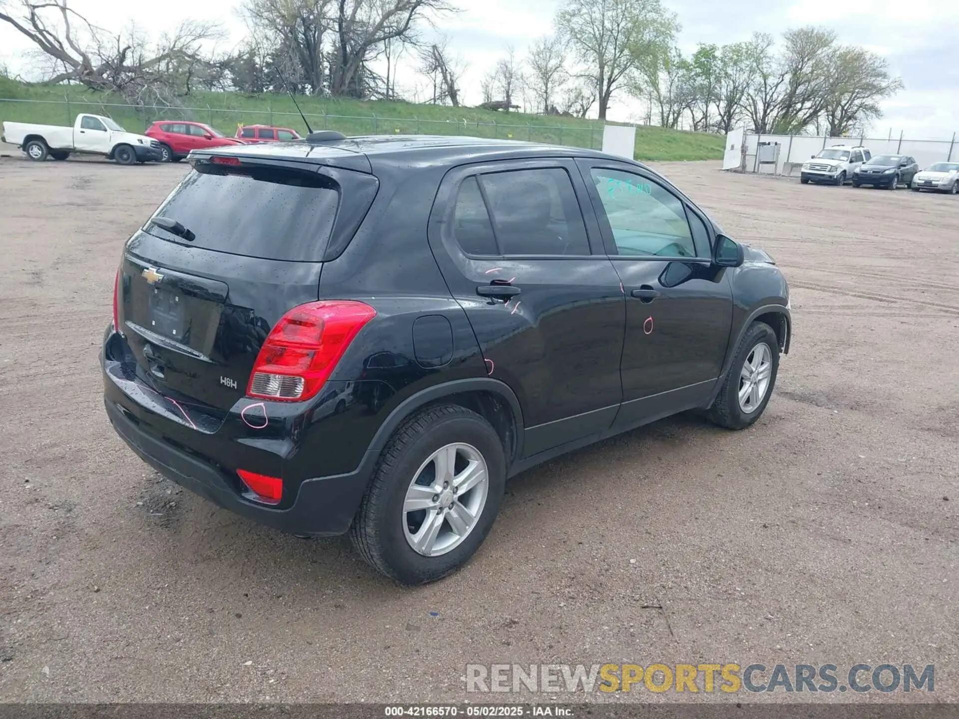4 fotografías del automóvil dañado KL7CJKSB1MB309813 CHEVROLET TRAX 2021