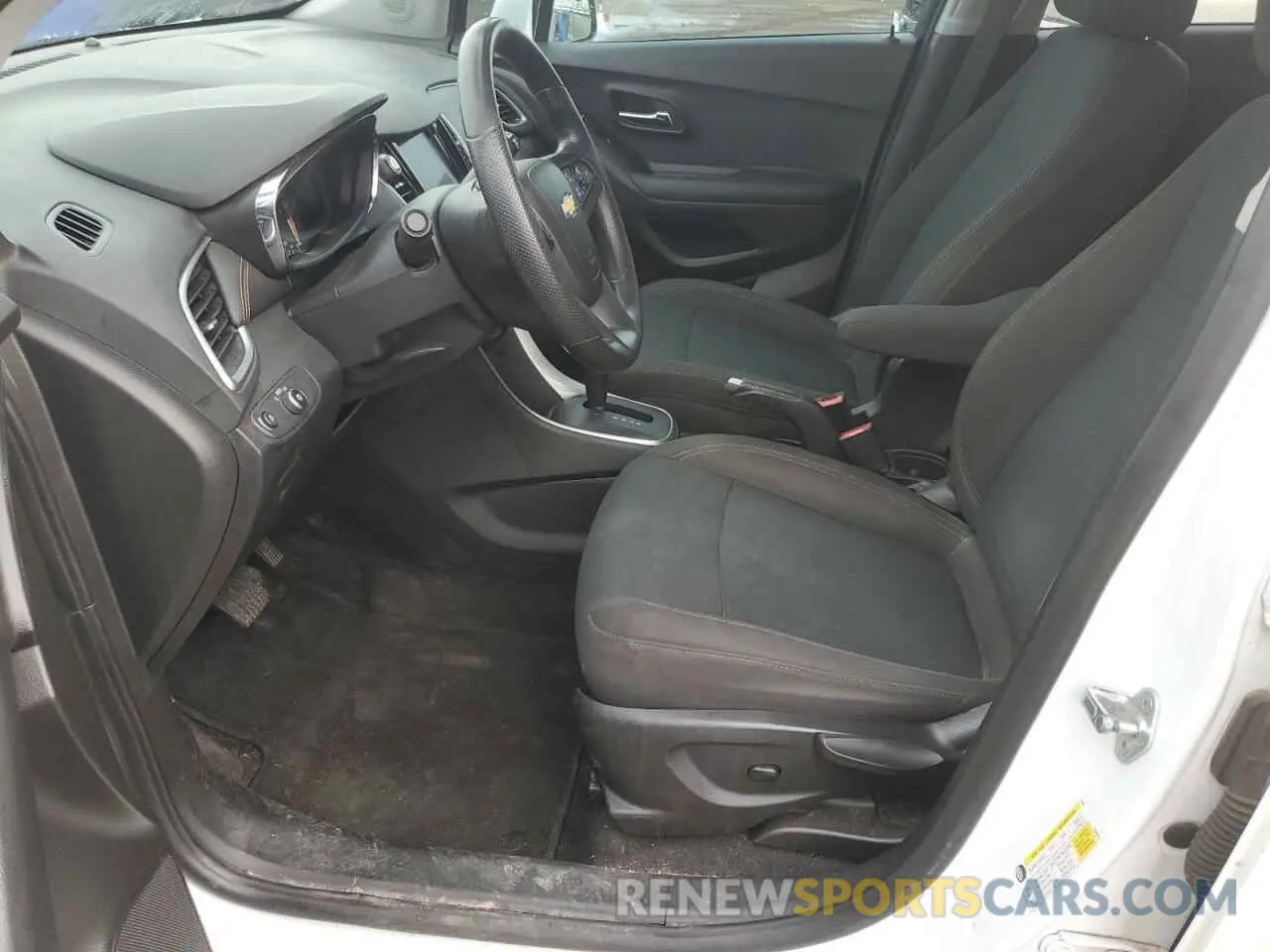 7 fotografías del automóvil dañado KL7CJKSB1MB312761 CHEVROLET TRAX 2021