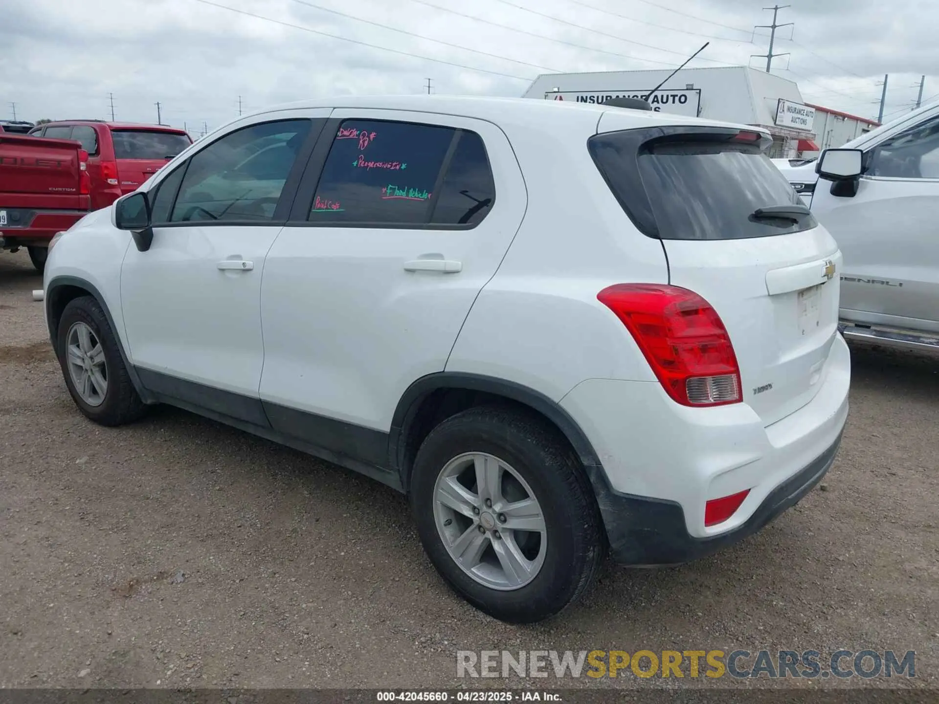 3 fotografías del automóvil dañado KL7CJKSB2MB302076 CHEVROLET TRAX 2021
