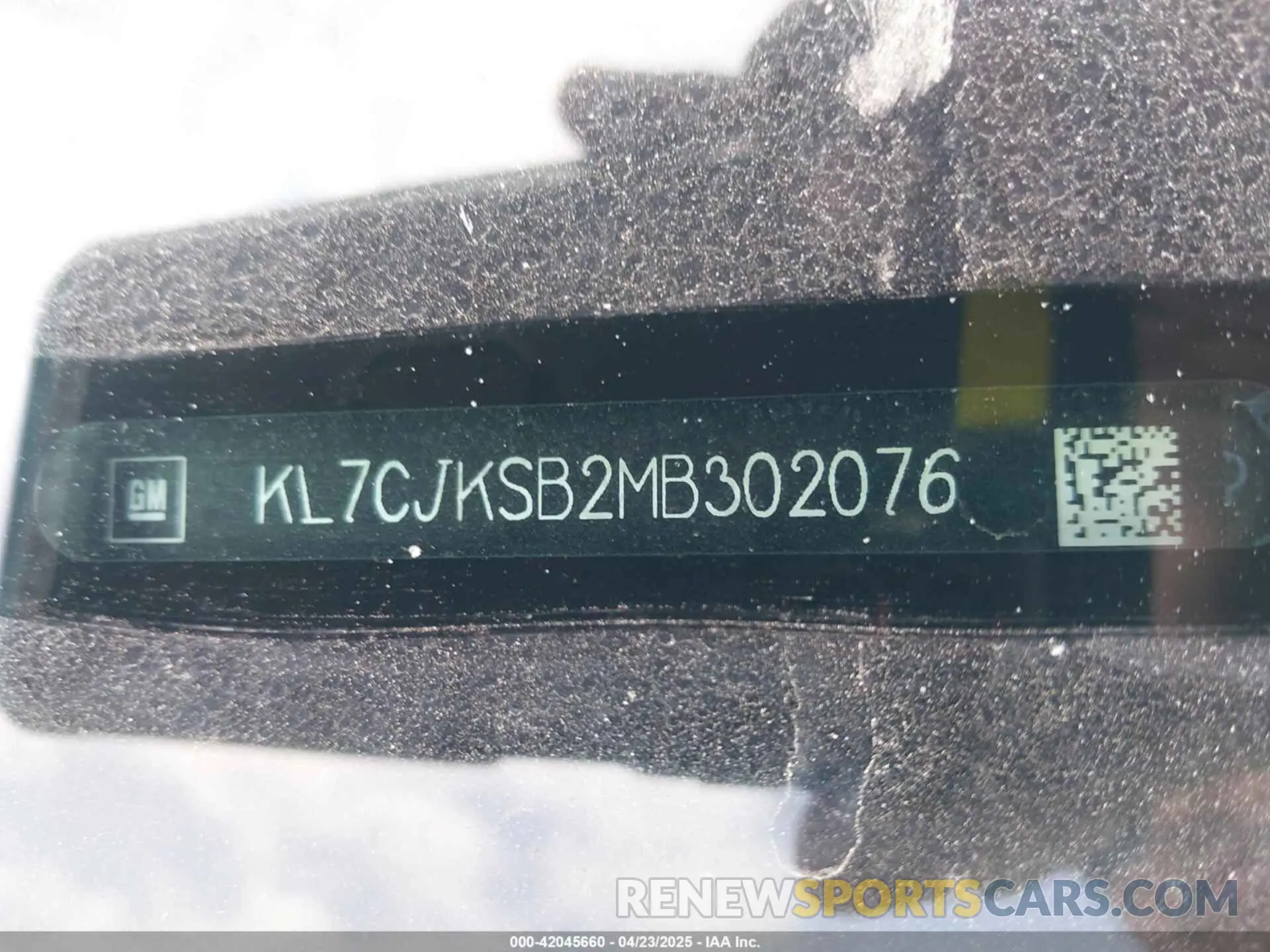 9 fotografías del automóvil dañado KL7CJKSB2MB302076 CHEVROLET TRAX 2021
