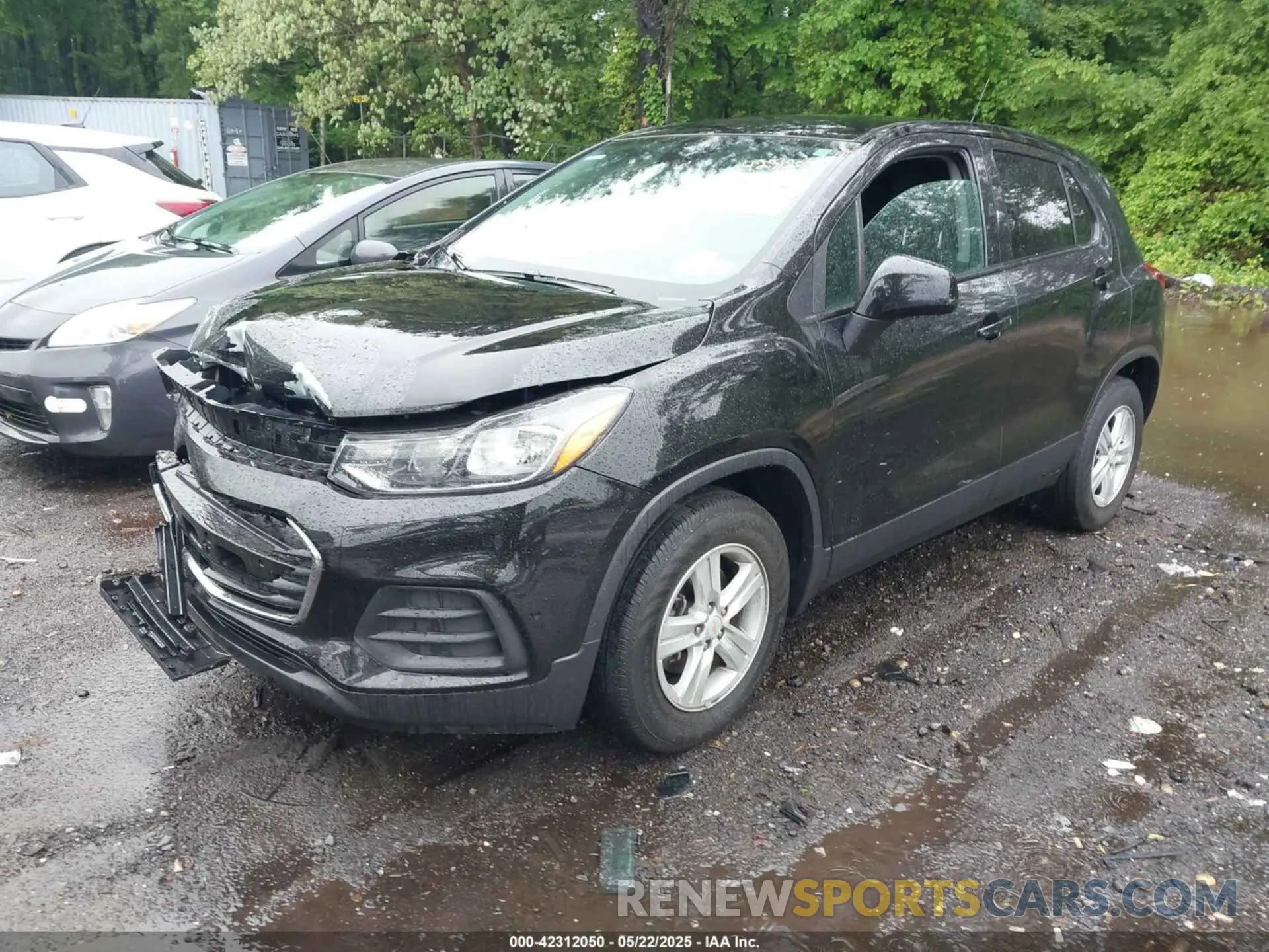 2 fotografías del automóvil dañado KL7CJKSB2MB312199 CHEVROLET TRAX 2021
