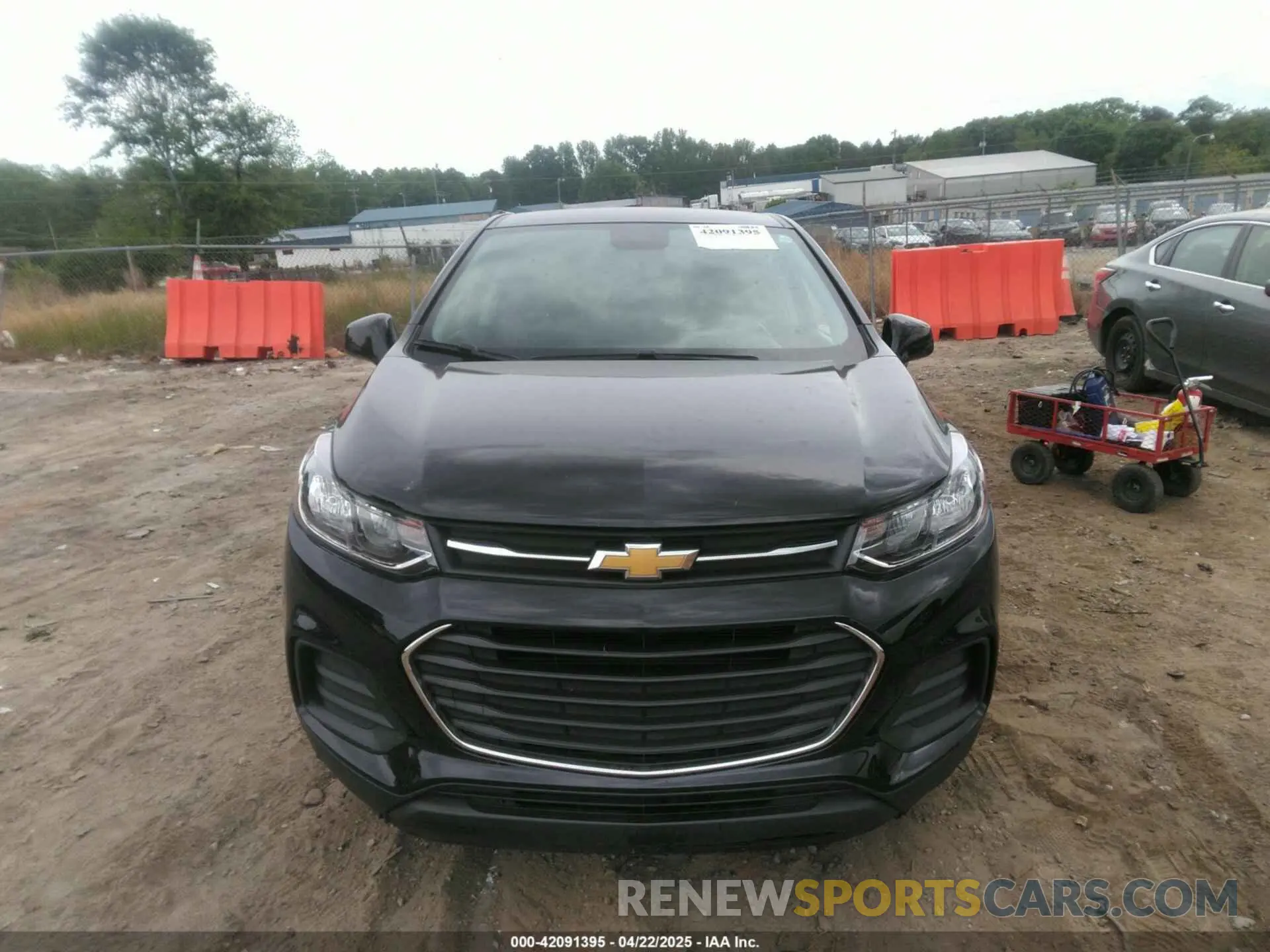 12 fotografías del automóvil dañado KL7CJKSB3MB332543 CHEVROLET TRAX 2021
