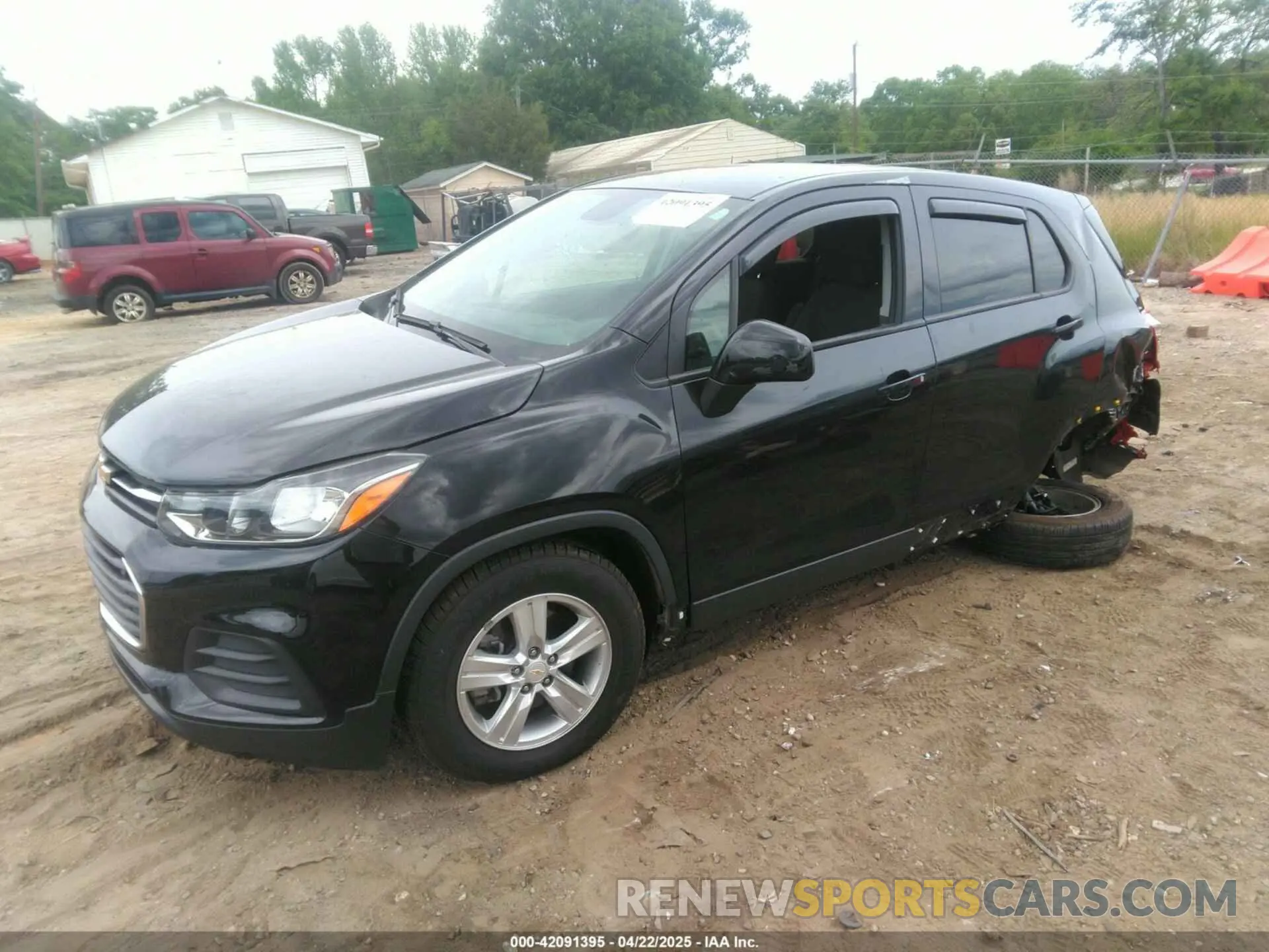 2 fotografías del automóvil dañado KL7CJKSB3MB332543 CHEVROLET TRAX 2021