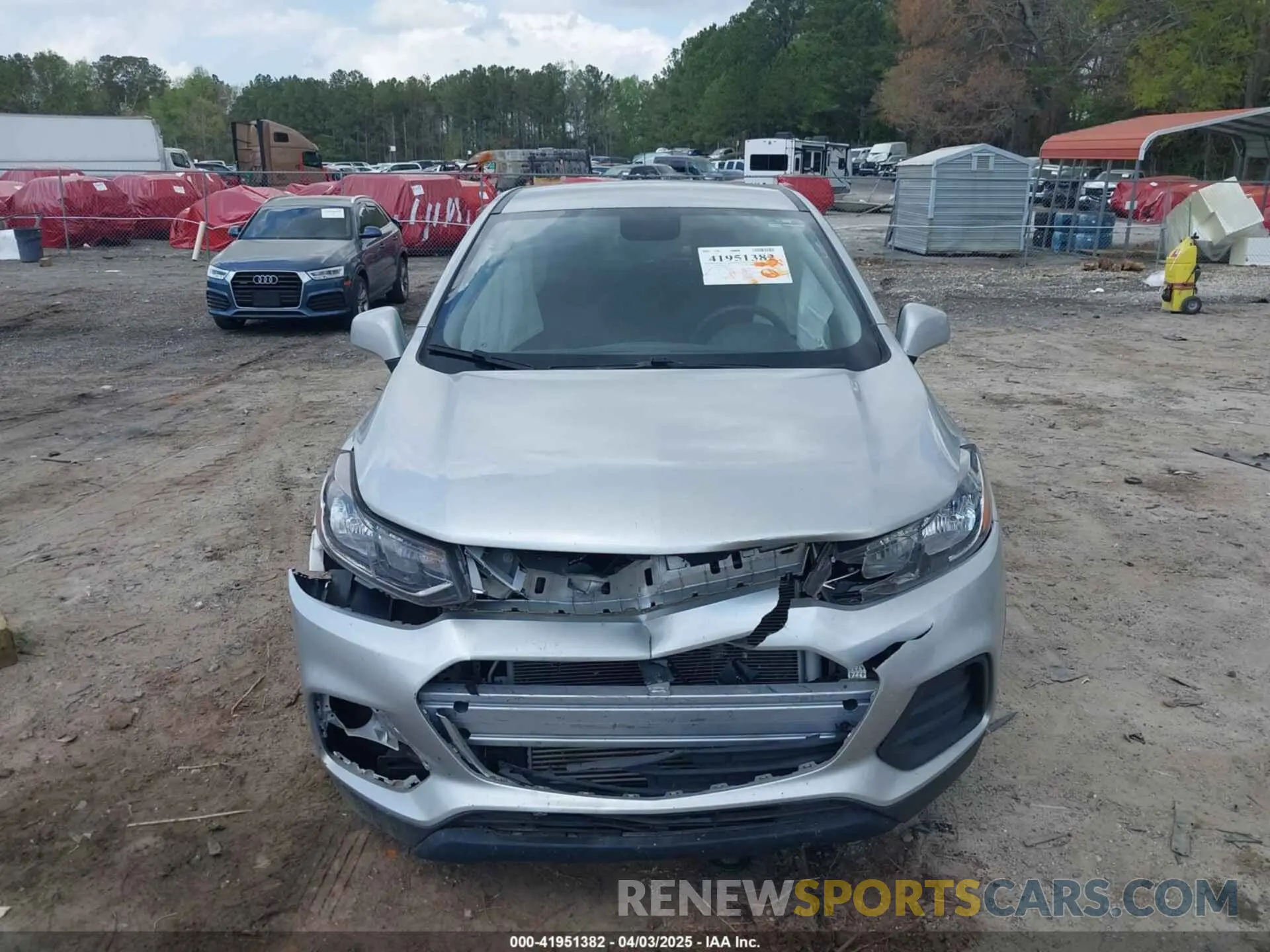 12 fotografías del automóvil dañado KL7CJKSB3MB334180 CHEVROLET TRAX 2021