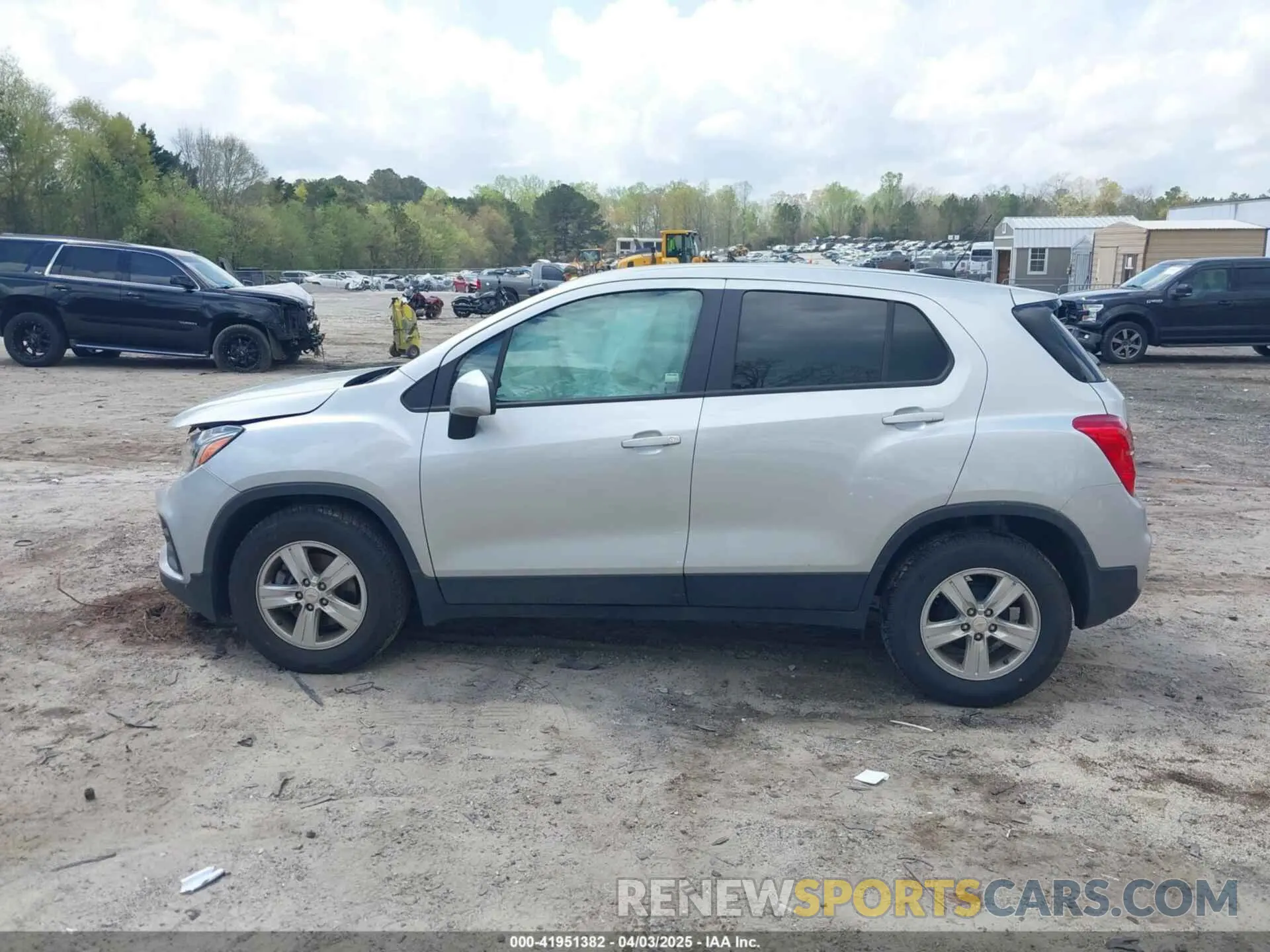 14 fotografías del automóvil dañado KL7CJKSB3MB334180 CHEVROLET TRAX 2021