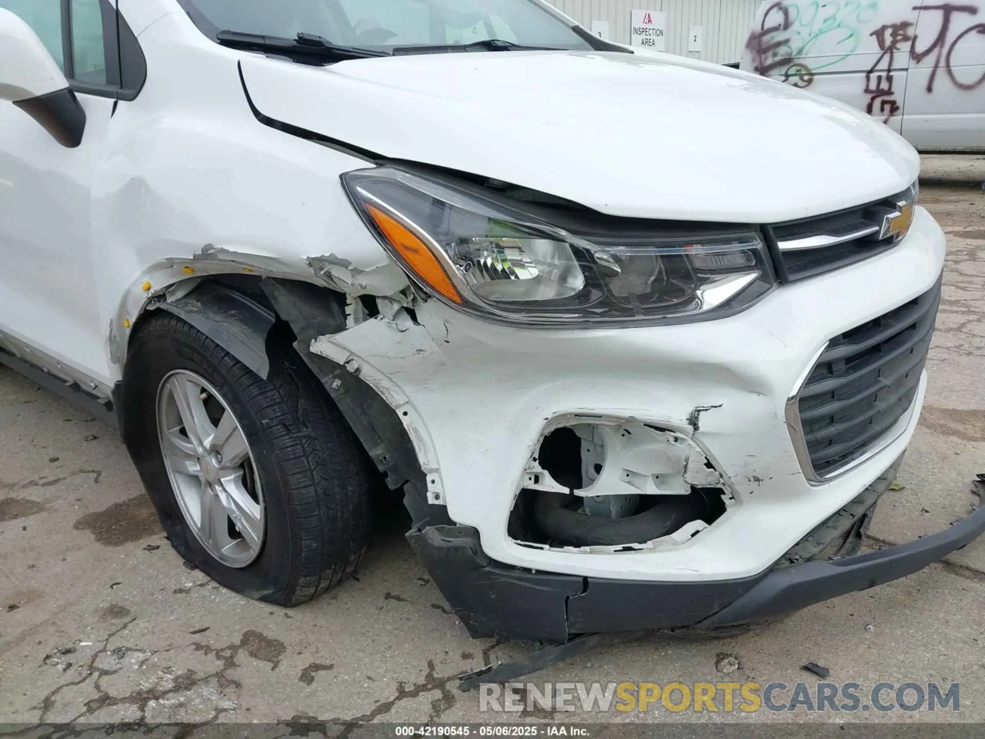 6 fotografías del automóvil dañado KL7CJKSB4MB320840 CHEVROLET TRAX 2021