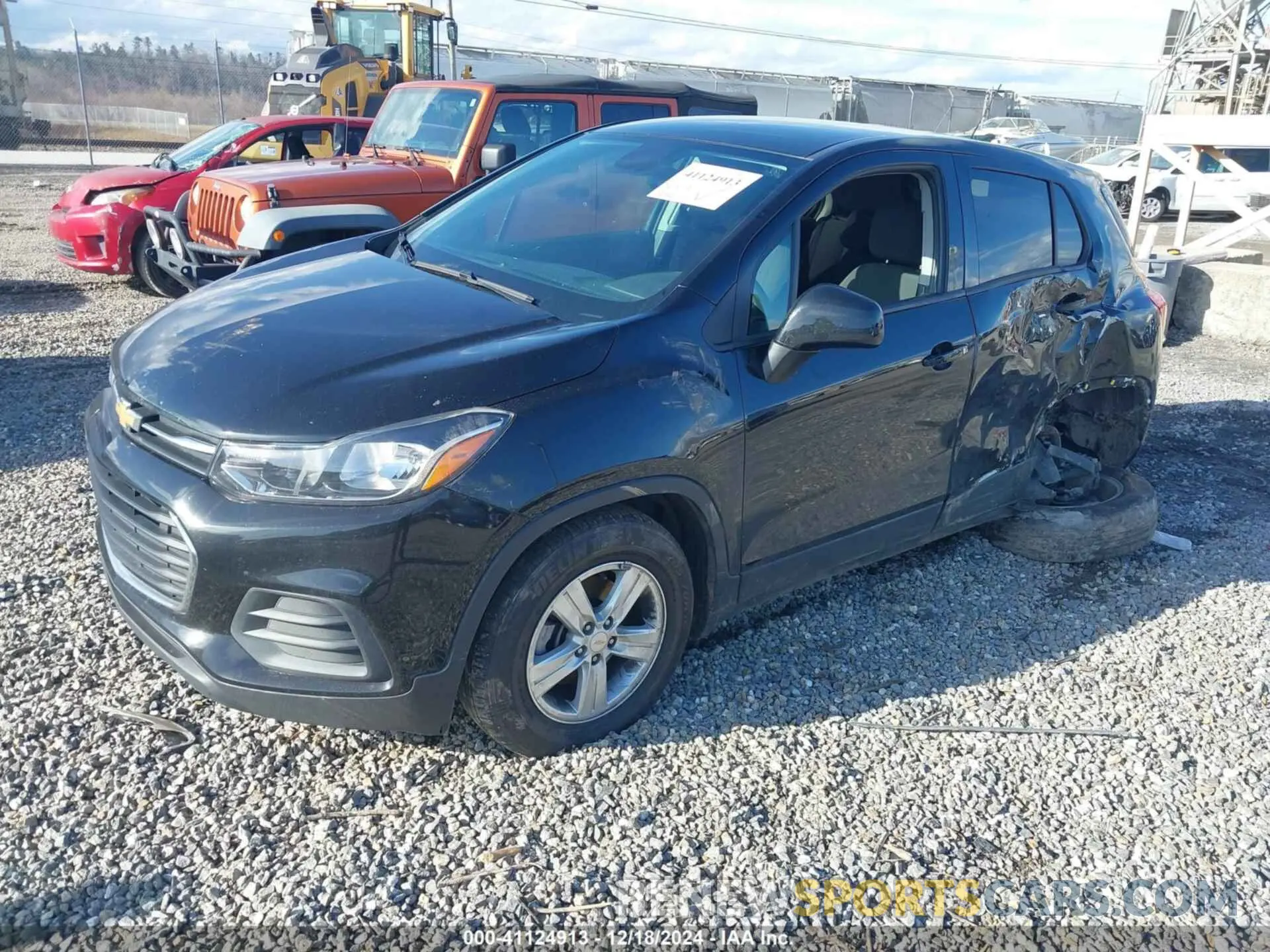 2 fotografías del automóvil dañado KL7CJKSB4MB321177 CHEVROLET TRAX 2021
