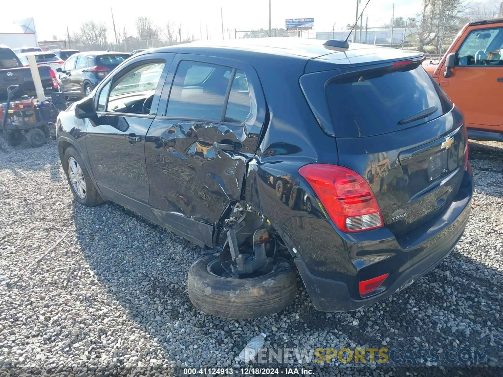 3 fotografías del automóvil dañado KL7CJKSB4MB321177 CHEVROLET TRAX 2021