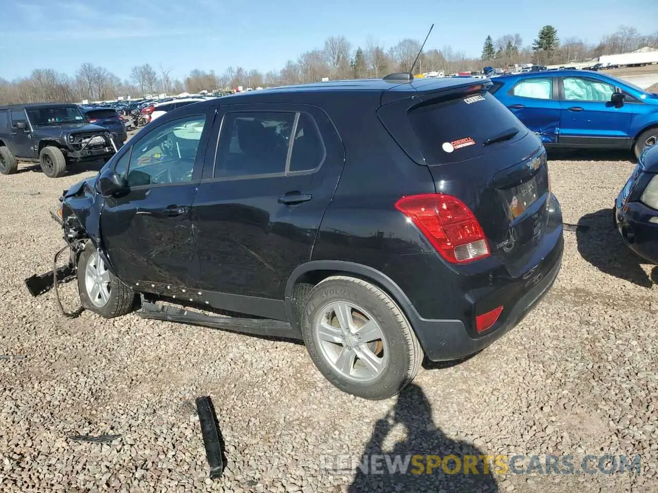 2 fotografías del automóvil dañado KL7CJKSB5MB320068 CHEVROLET TRAX 2021