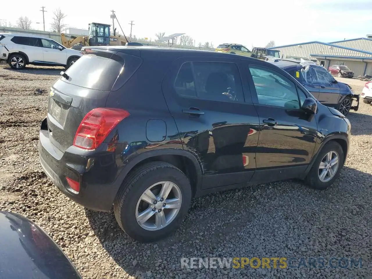 3 fotografías del automóvil dañado KL7CJKSB5MB320068 CHEVROLET TRAX 2021