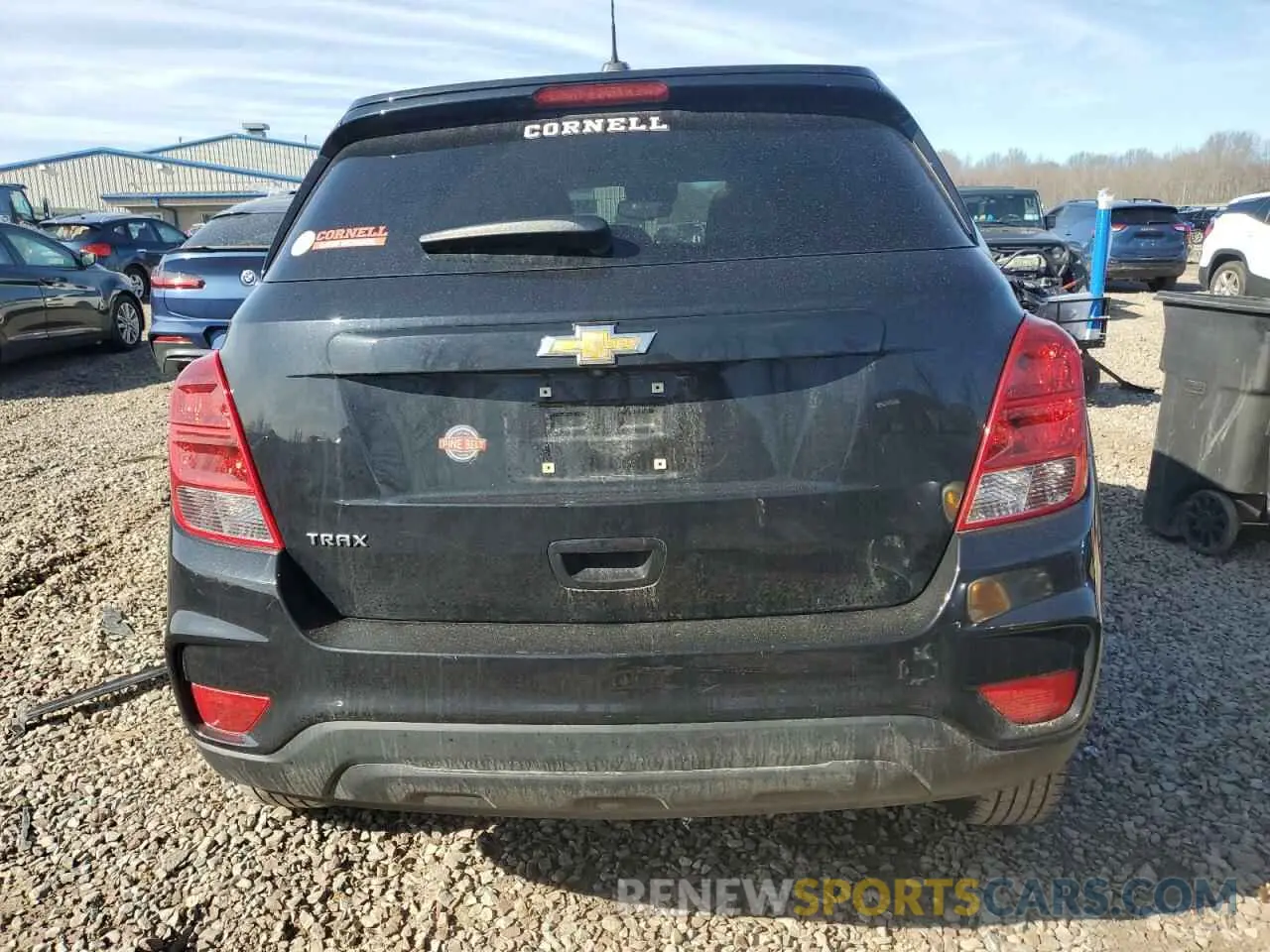6 fotografías del automóvil dañado KL7CJKSB5MB320068 CHEVROLET TRAX 2021