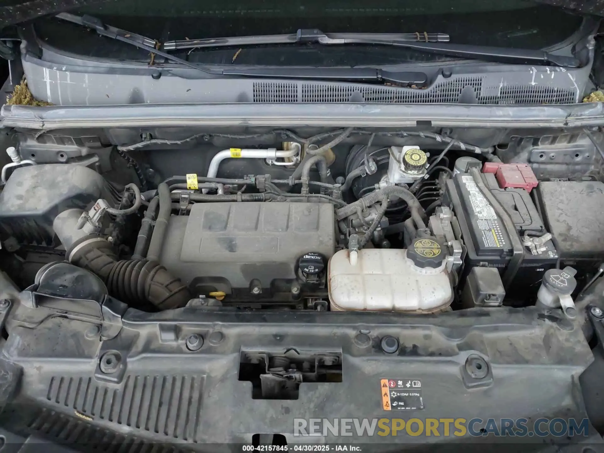10 fotografías del automóvil dañado KL7CJKSB5MB334956 CHEVROLET TRAX 2021