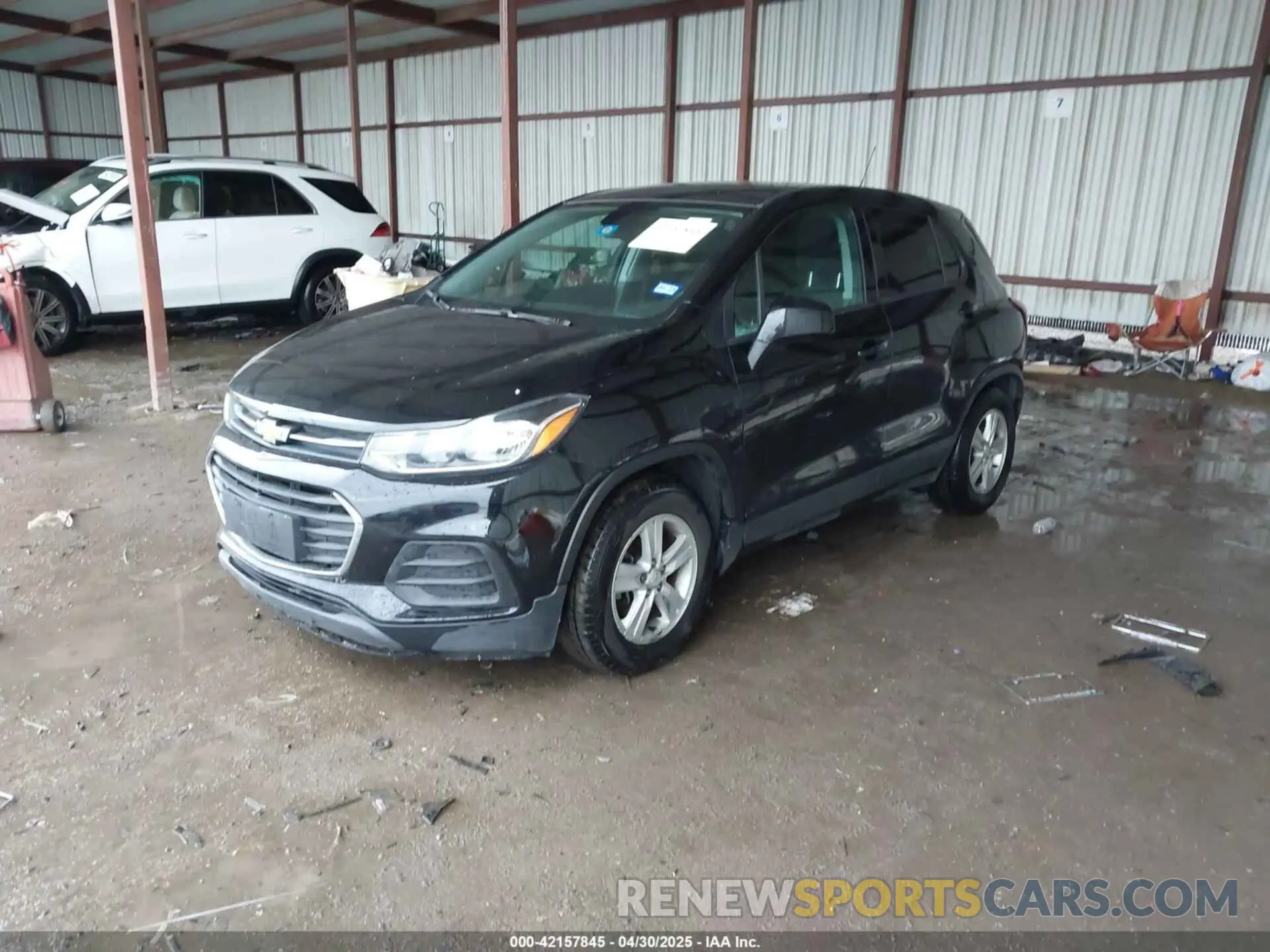 2 fotografías del automóvil dañado KL7CJKSB5MB334956 CHEVROLET TRAX 2021
