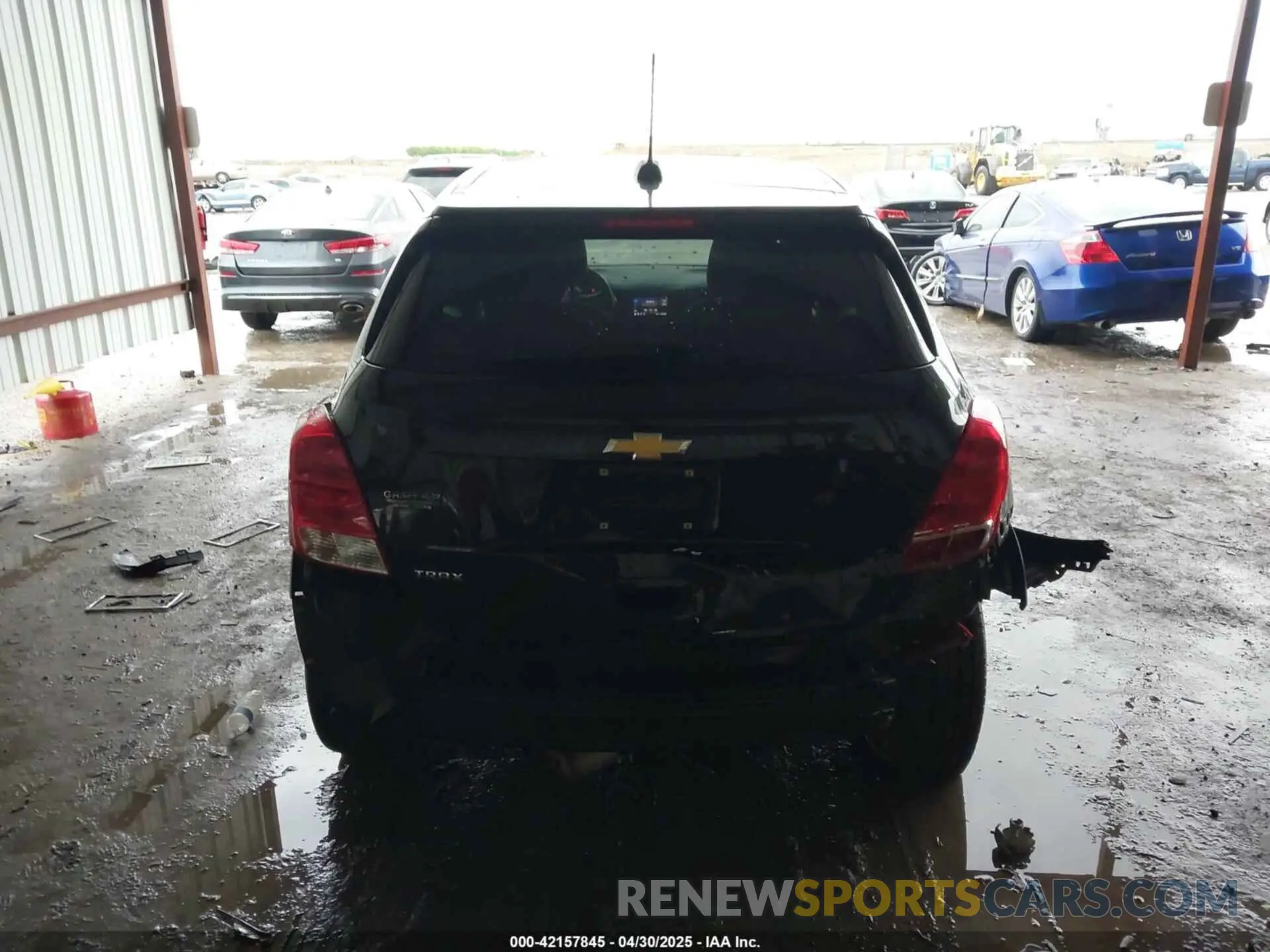 6 fotografías del automóvil dañado KL7CJKSB5MB334956 CHEVROLET TRAX 2021