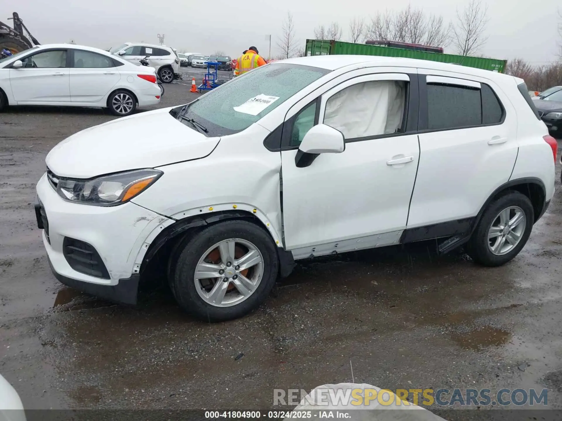 2 fotografías del automóvil dañado KL7CJKSB6MB312108 CHEVROLET TRAX 2021