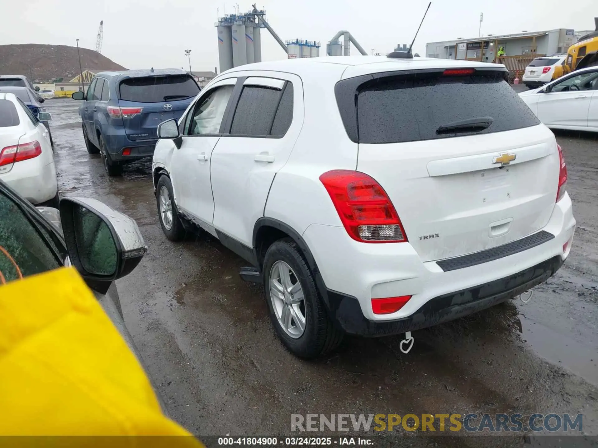 3 fotografías del automóvil dañado KL7CJKSB6MB312108 CHEVROLET TRAX 2021