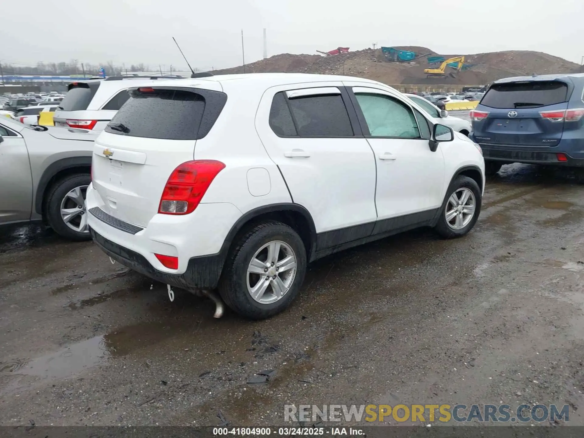 4 fotografías del automóvil dañado KL7CJKSB6MB312108 CHEVROLET TRAX 2021