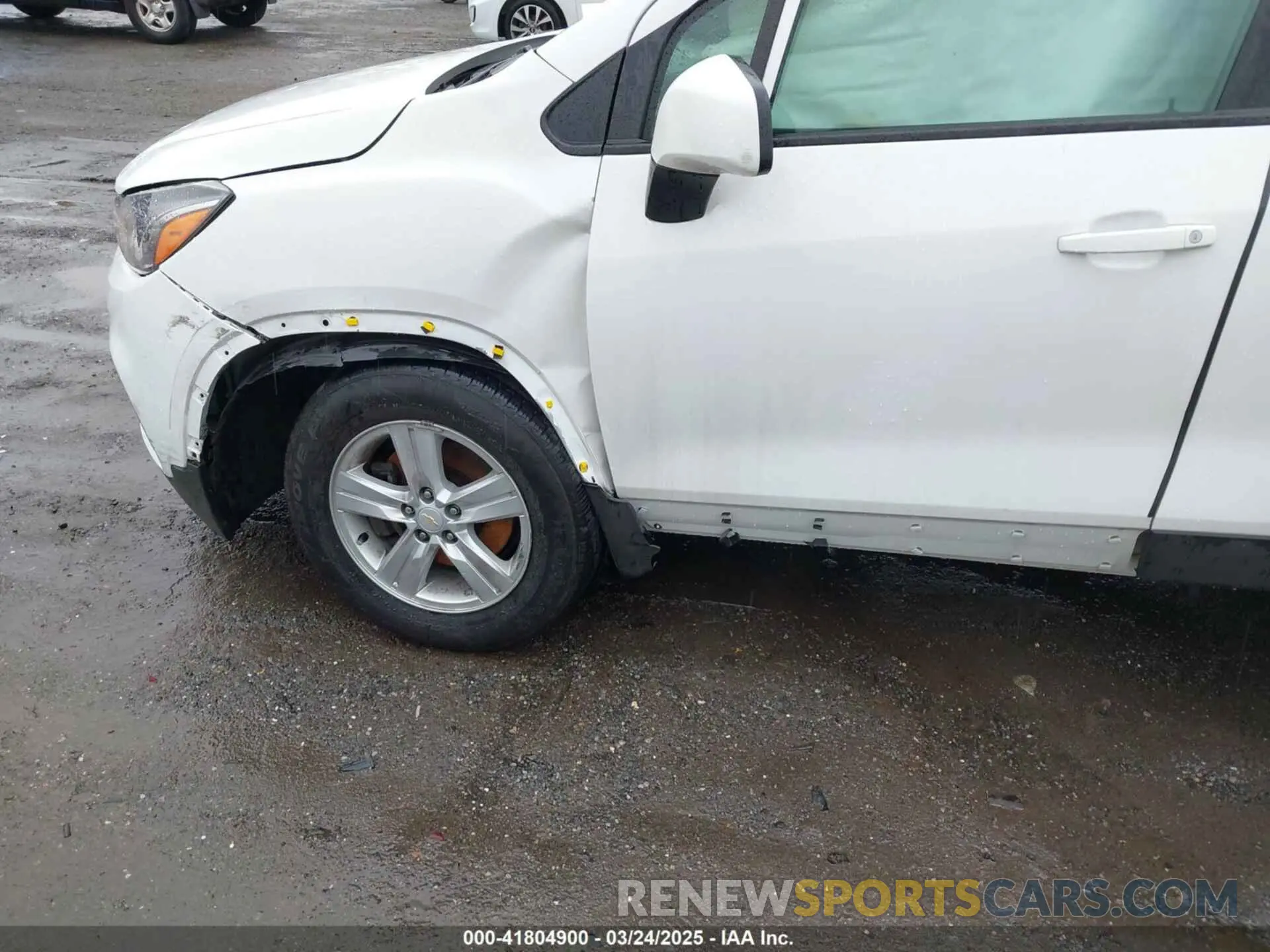 6 fotografías del automóvil dañado KL7CJKSB6MB312108 CHEVROLET TRAX 2021