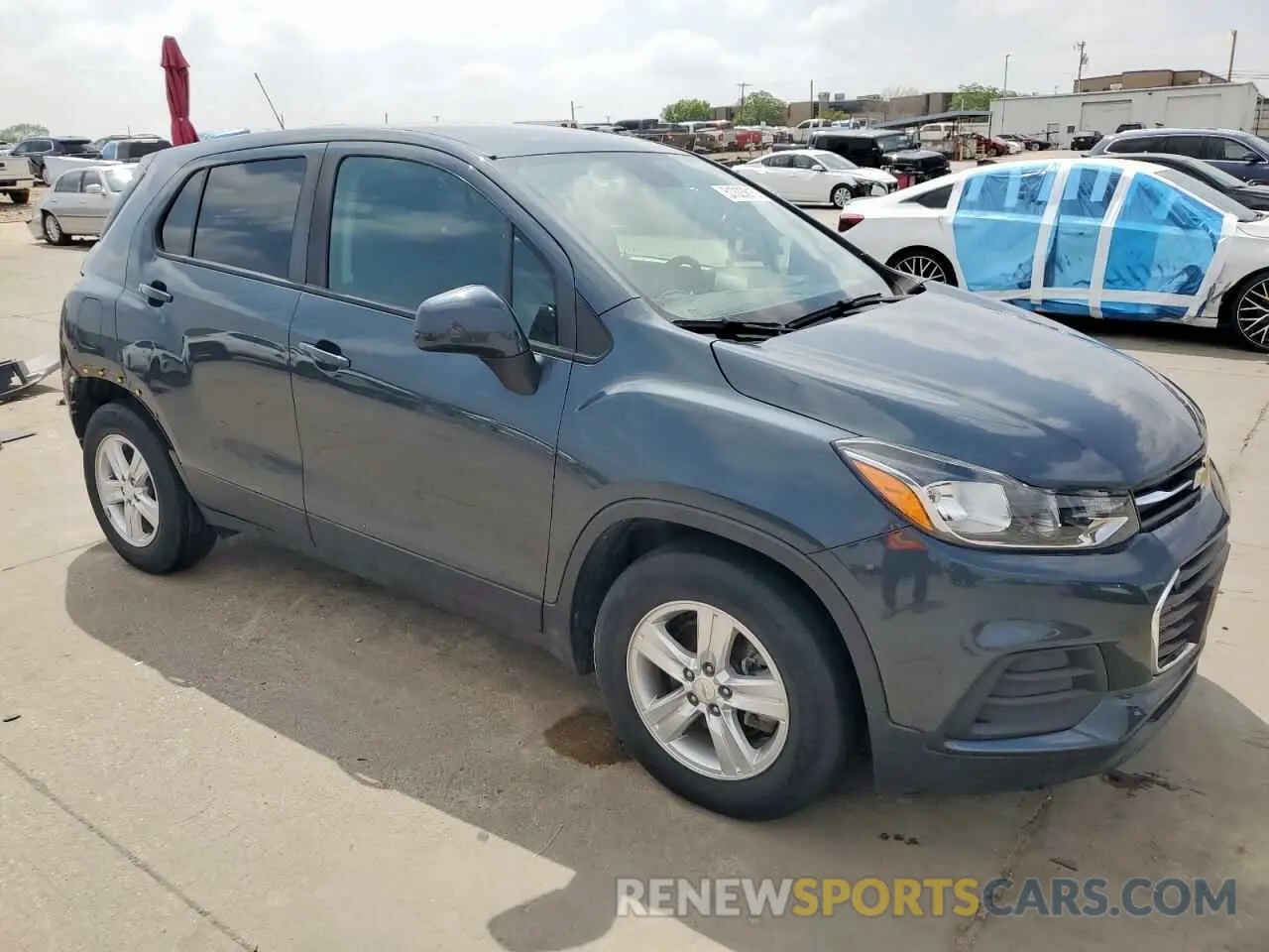 4 fotografías del automóvil dañado KL7CJKSB6MB314988 CHEVROLET TRAX 2021