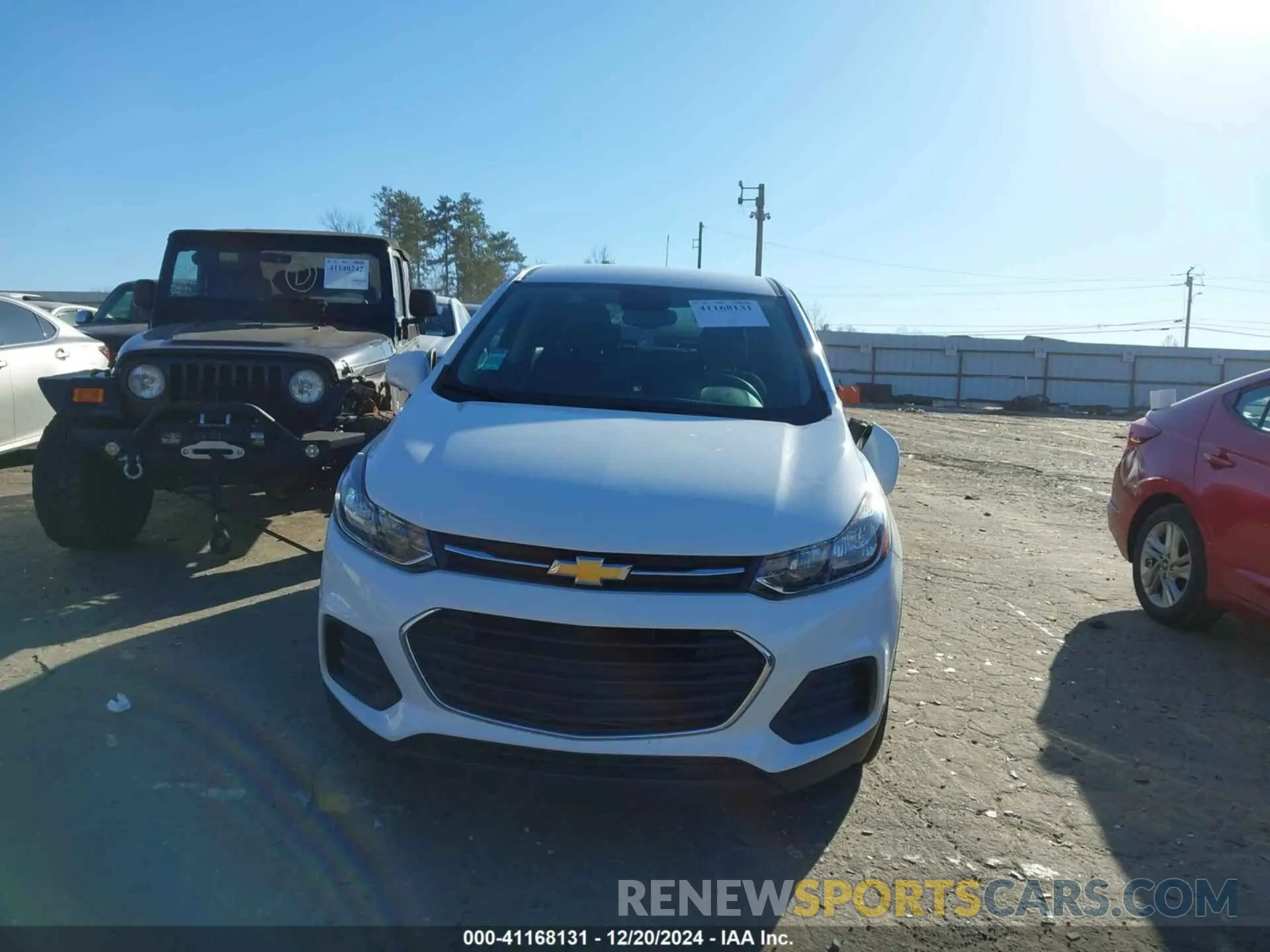 12 fotografías del automóvil dañado KL7CJKSB6MB341057 CHEVROLET TRAX 2021