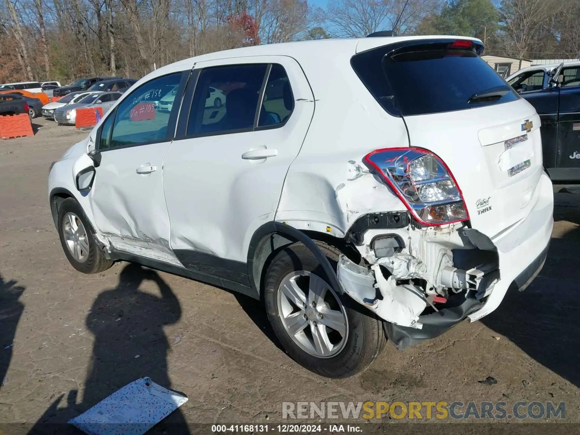 3 fotografías del automóvil dañado KL7CJKSB6MB341057 CHEVROLET TRAX 2021