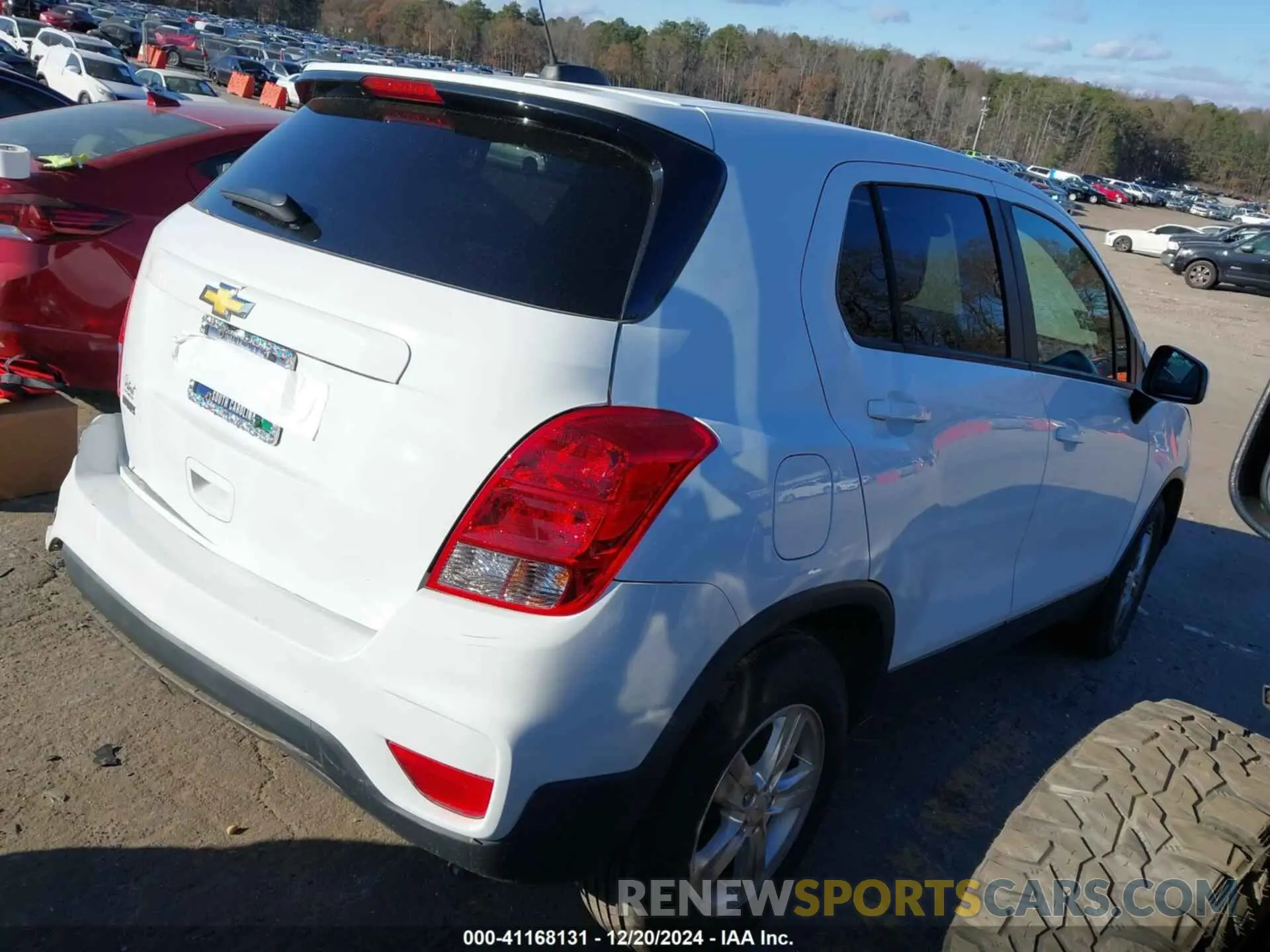 4 fotografías del automóvil dañado KL7CJKSB6MB341057 CHEVROLET TRAX 2021