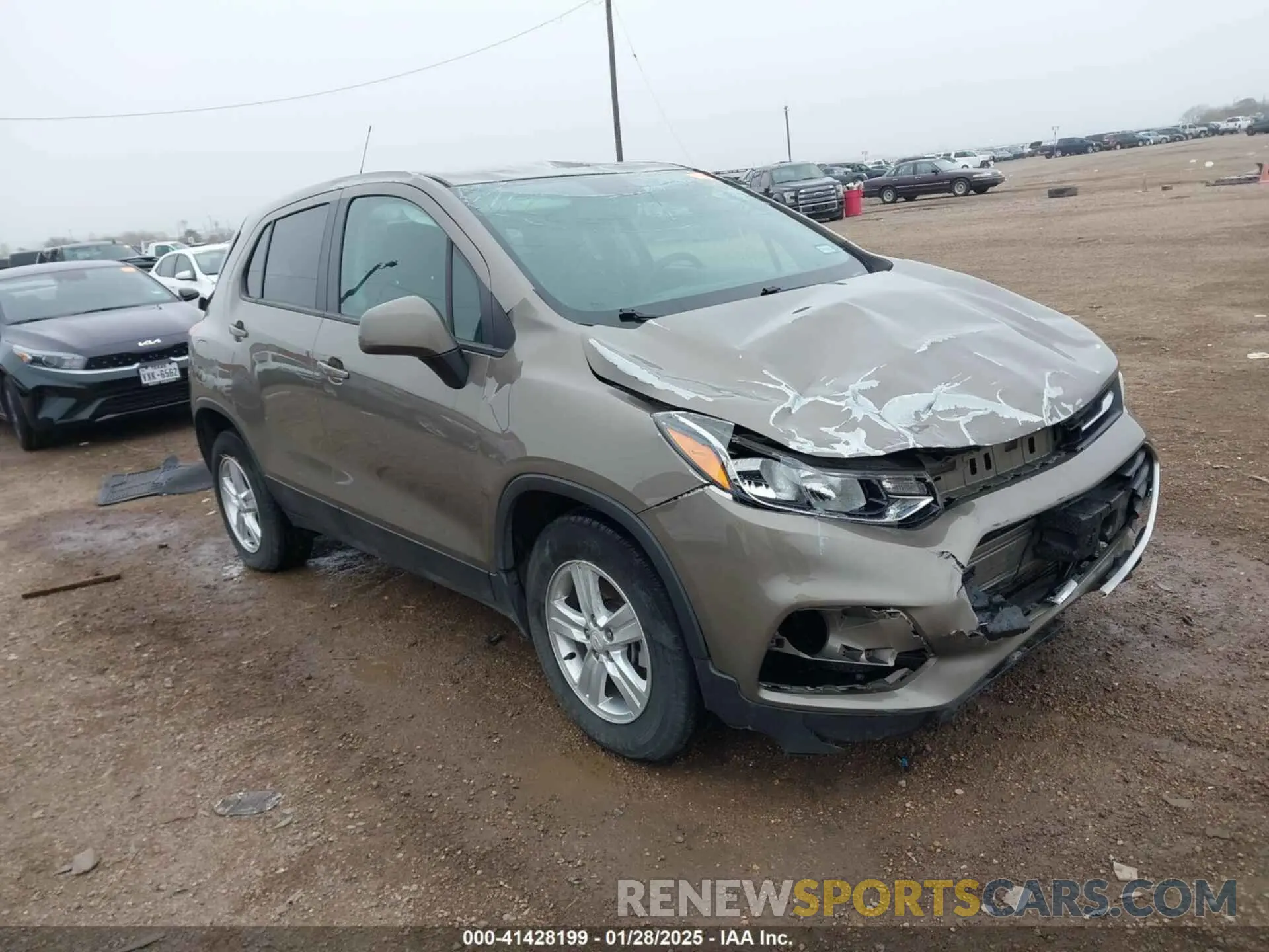 1 fotografías del automóvil dañado KL7CJKSB7MB334134 CHEVROLET TRAX 2021