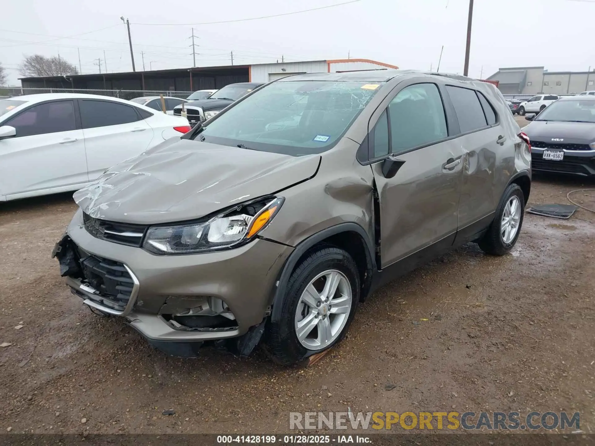 2 fotografías del automóvil dañado KL7CJKSB7MB334134 CHEVROLET TRAX 2021