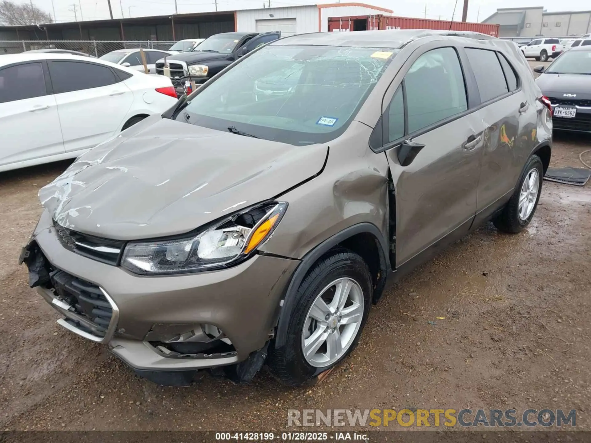 6 fotografías del automóvil dañado KL7CJKSB7MB334134 CHEVROLET TRAX 2021