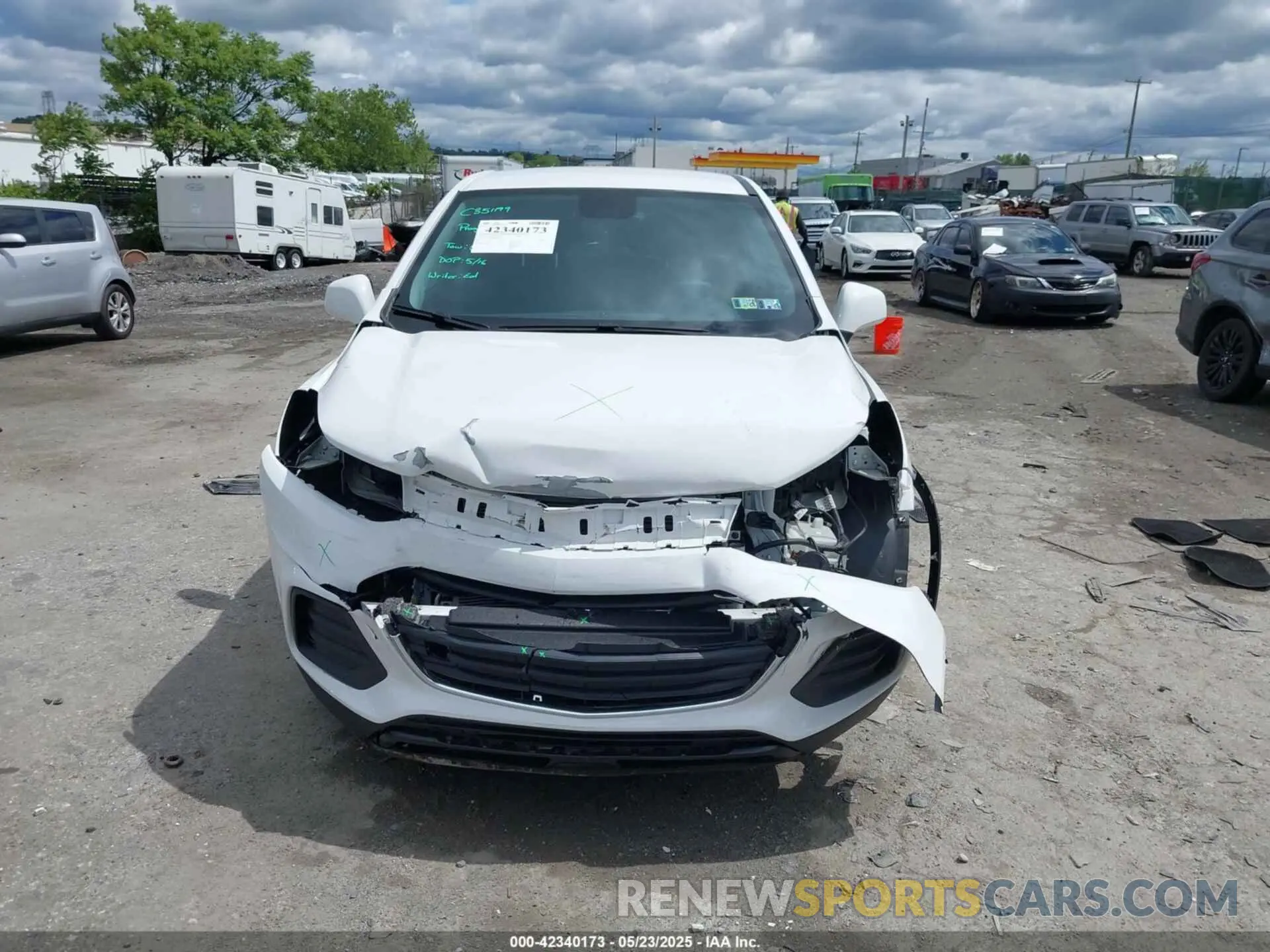 12 fotografías del automóvil dañado KL7CJKSB8MB302437 CHEVROLET TRAX 2021