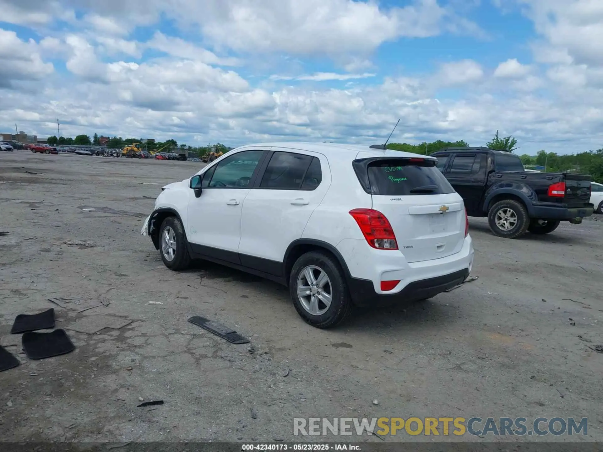 3 fotografías del automóvil dañado KL7CJKSB8MB302437 CHEVROLET TRAX 2021