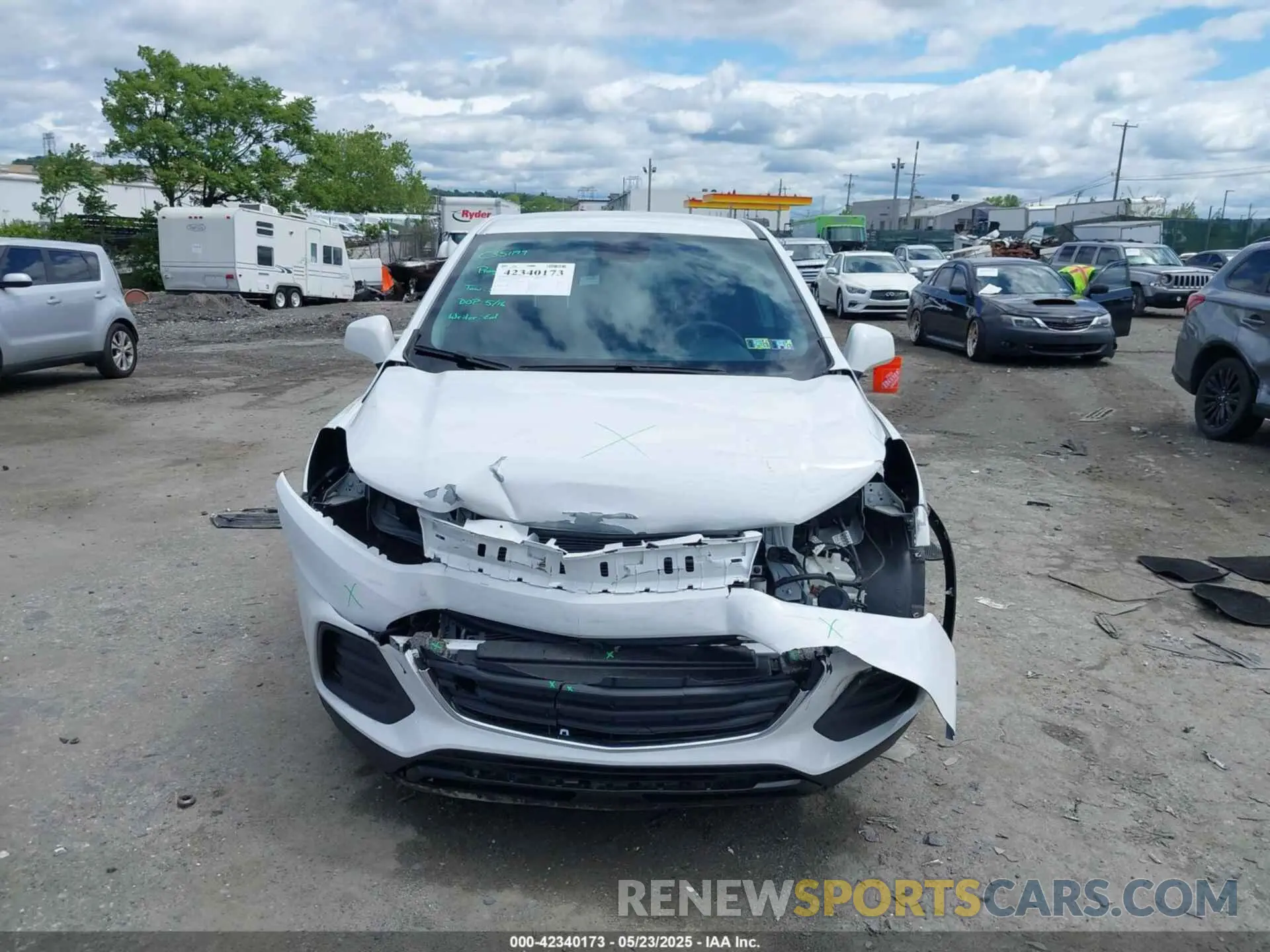 6 fotografías del automóvil dañado KL7CJKSB8MB302437 CHEVROLET TRAX 2021