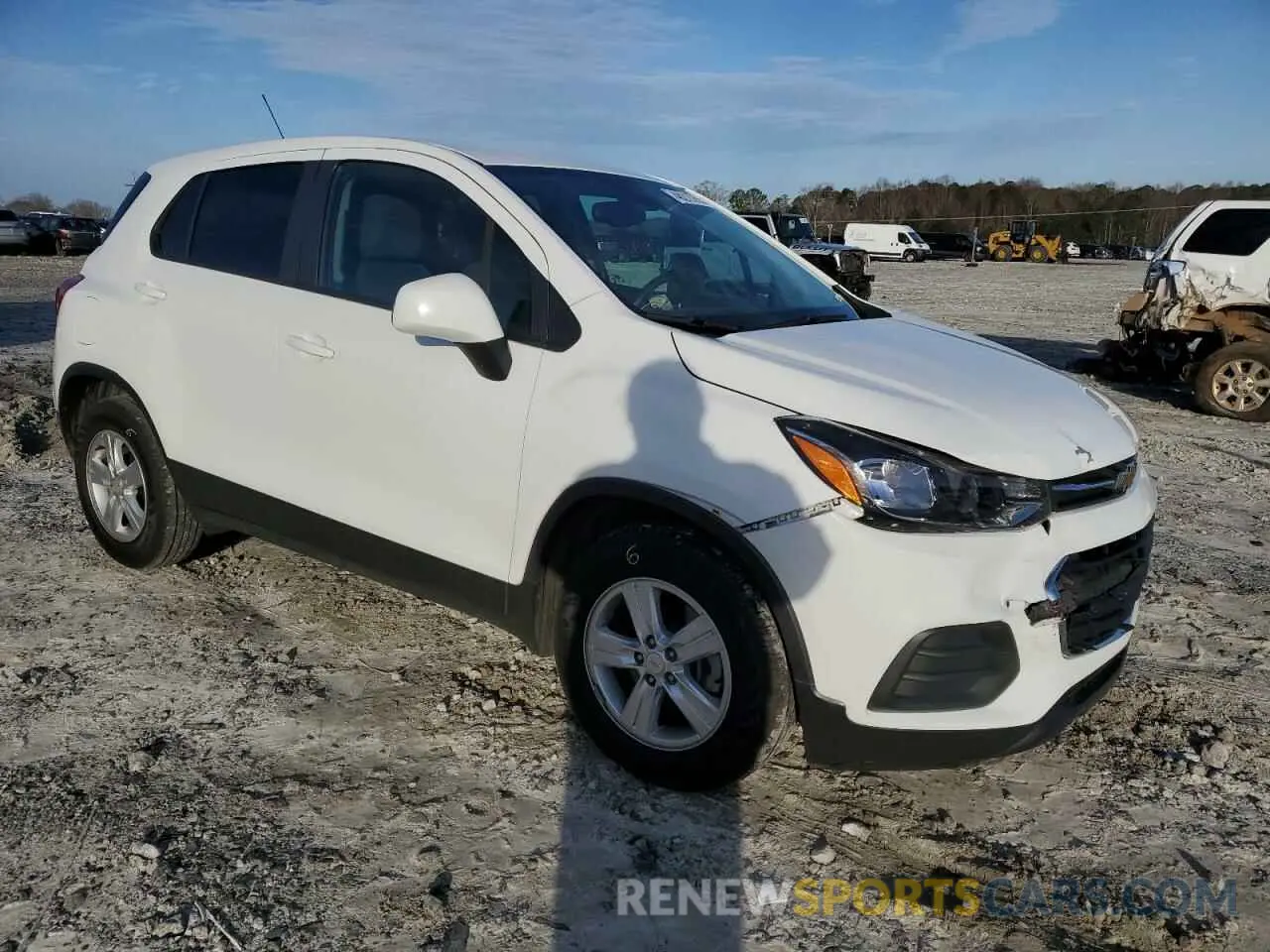 4 fotografías del automóvil dañado KL7CJKSB8MB304138 CHEVROLET TRAX 2021