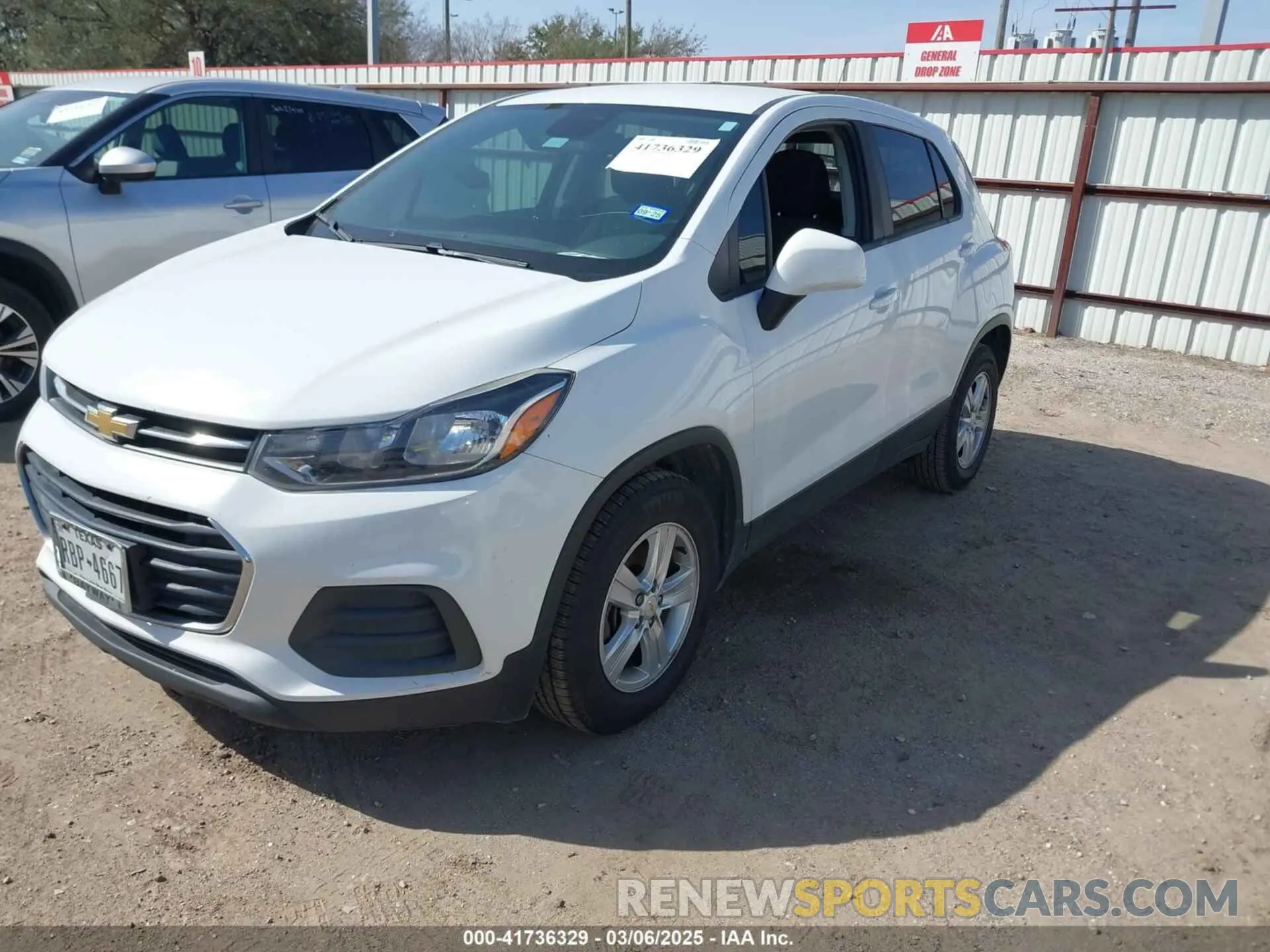 2 fotografías del automóvil dañado KL7CJKSB9MB301460 CHEVROLET TRAX 2021
