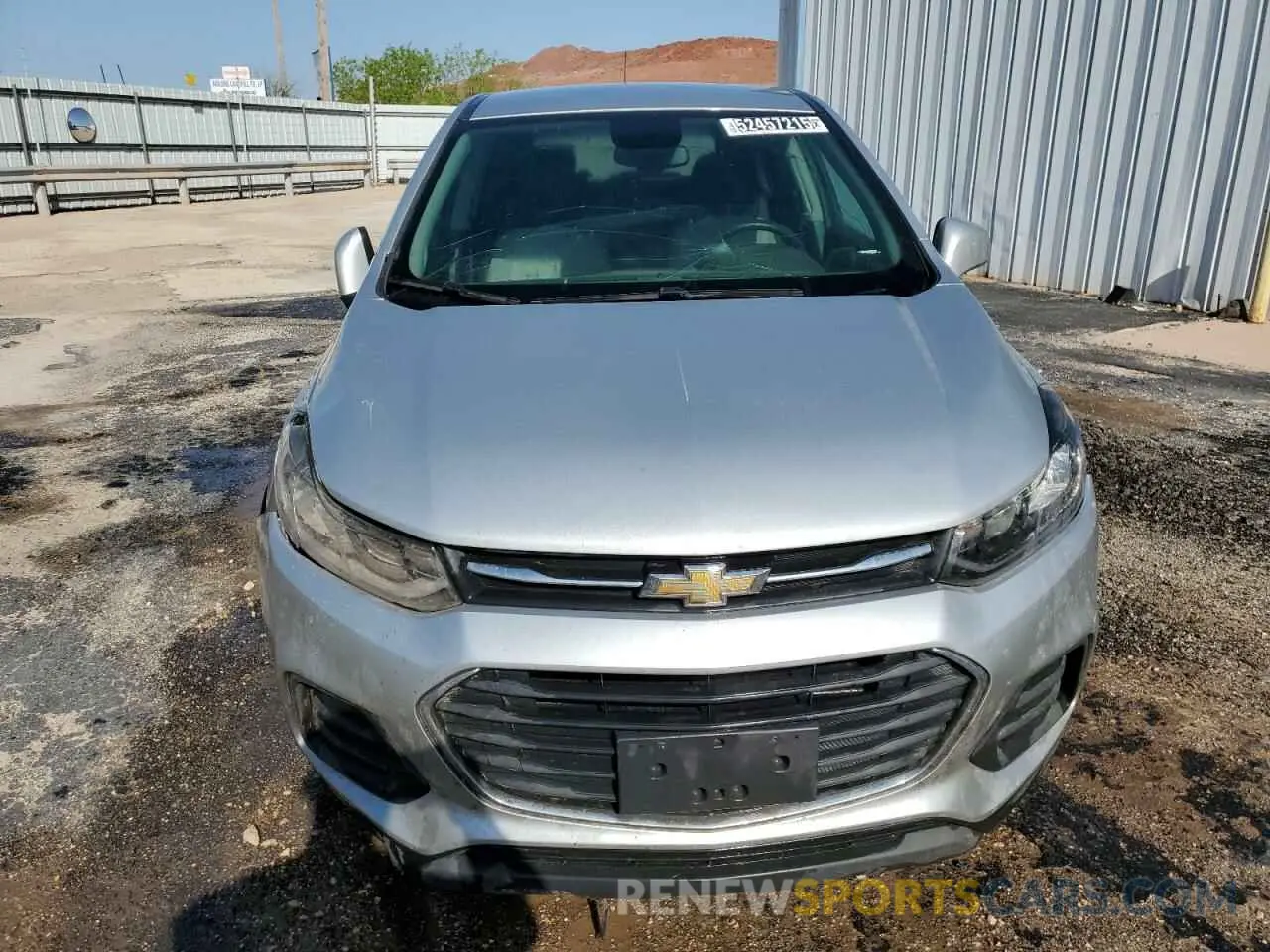 5 fotografías del automóvil dañado KL7CJKSB9MB306982 CHEVROLET TRAX 2021