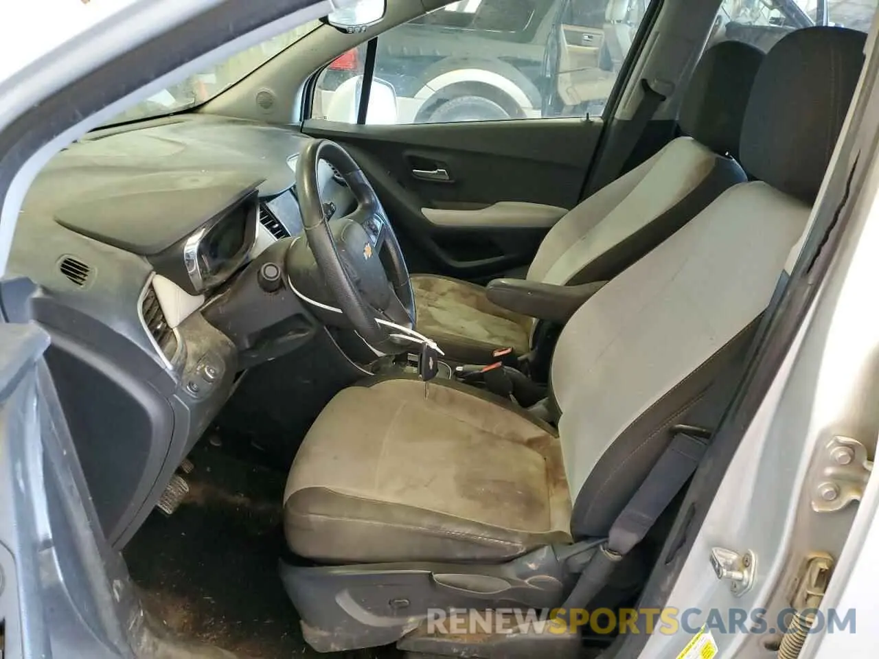 7 fotografías del automóvil dañado KL7CJKSB9MB306982 CHEVROLET TRAX 2021