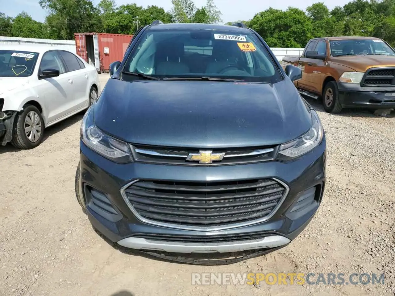 5 fotografías del automóvil dañado KL7CJLSB0MB329962 CHEVROLET TRAX 2021