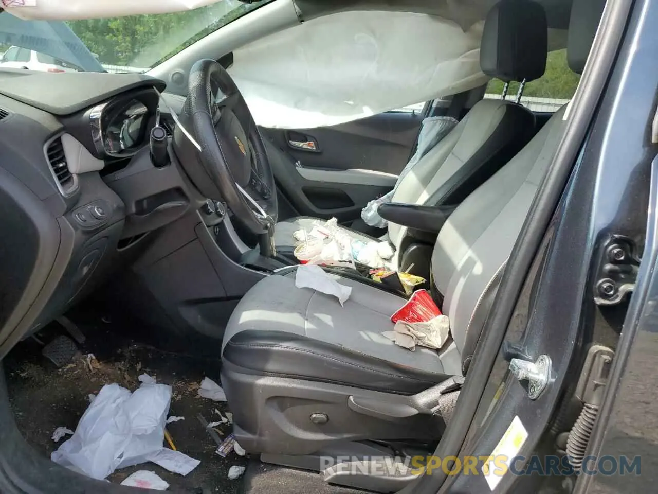 7 fotografías del automóvil dañado KL7CJLSB0MB329962 CHEVROLET TRAX 2021
