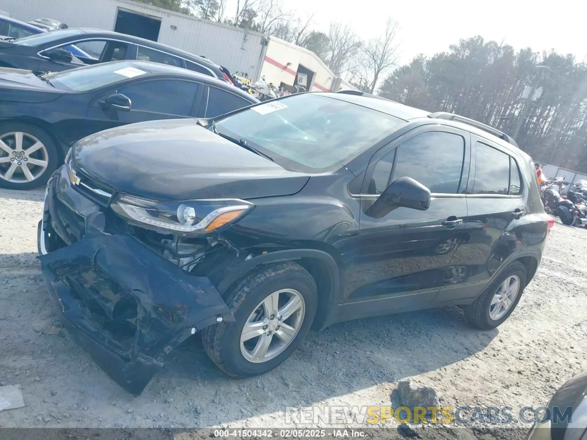 14 fotografías del automóvil dañado KL7CJLSB0MB351394 CHEVROLET TRAX 2021